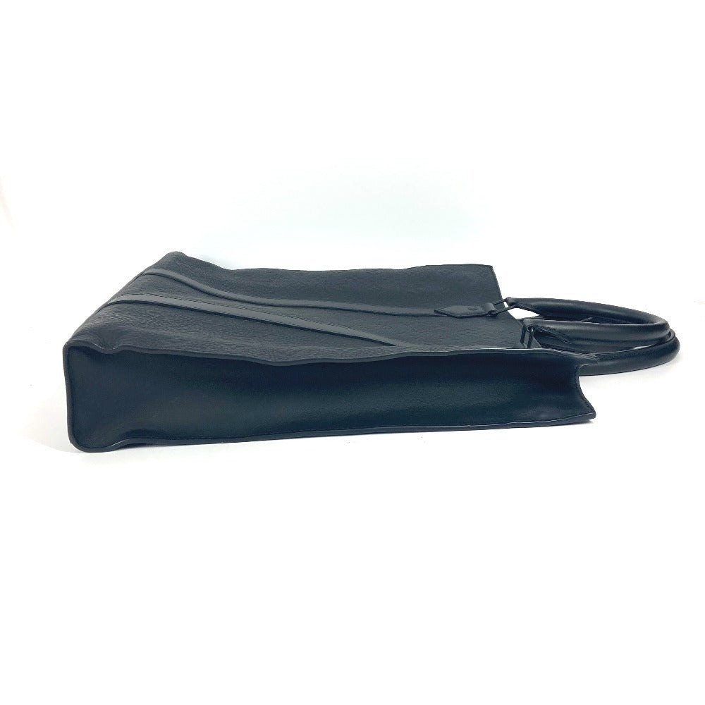 LOUIS VUITTON Handbag Taurillon Clemence Leather black Monogram Taurillon Clemence Sac Plat