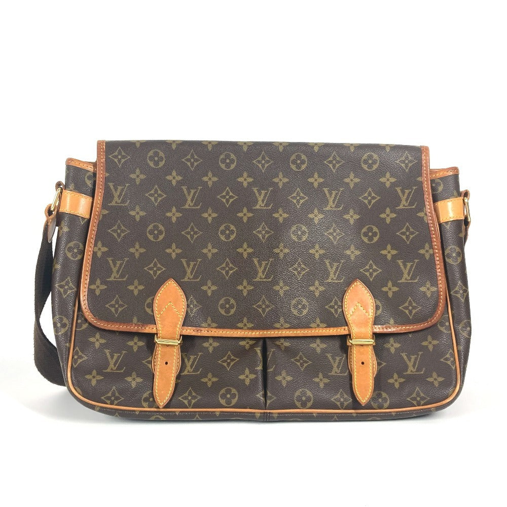 LOUIS VUITTON Shoulder Bag Monogram canvas Brown Monogram Giveshier GM