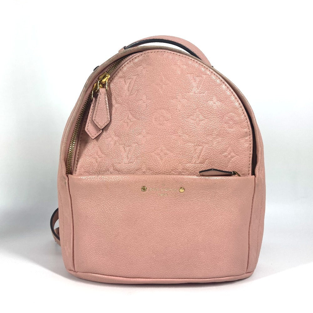 LOUIS VUITTON Backpack Monogram Ann Platt Leather pink Monogram Ann Platt Sorbonne