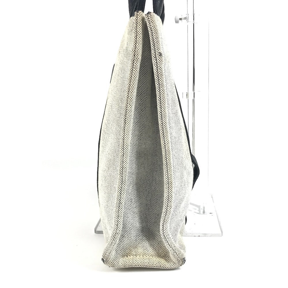 HERMES Handbag cotton black Sac Arne MM