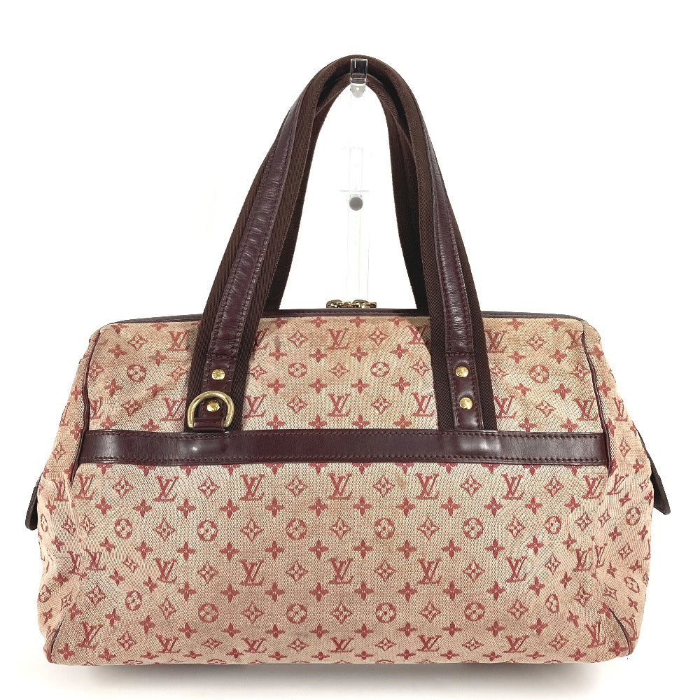 LOUIS VUITTON Handbag Monogram mini canvas Red Monogram mini Josephine GM