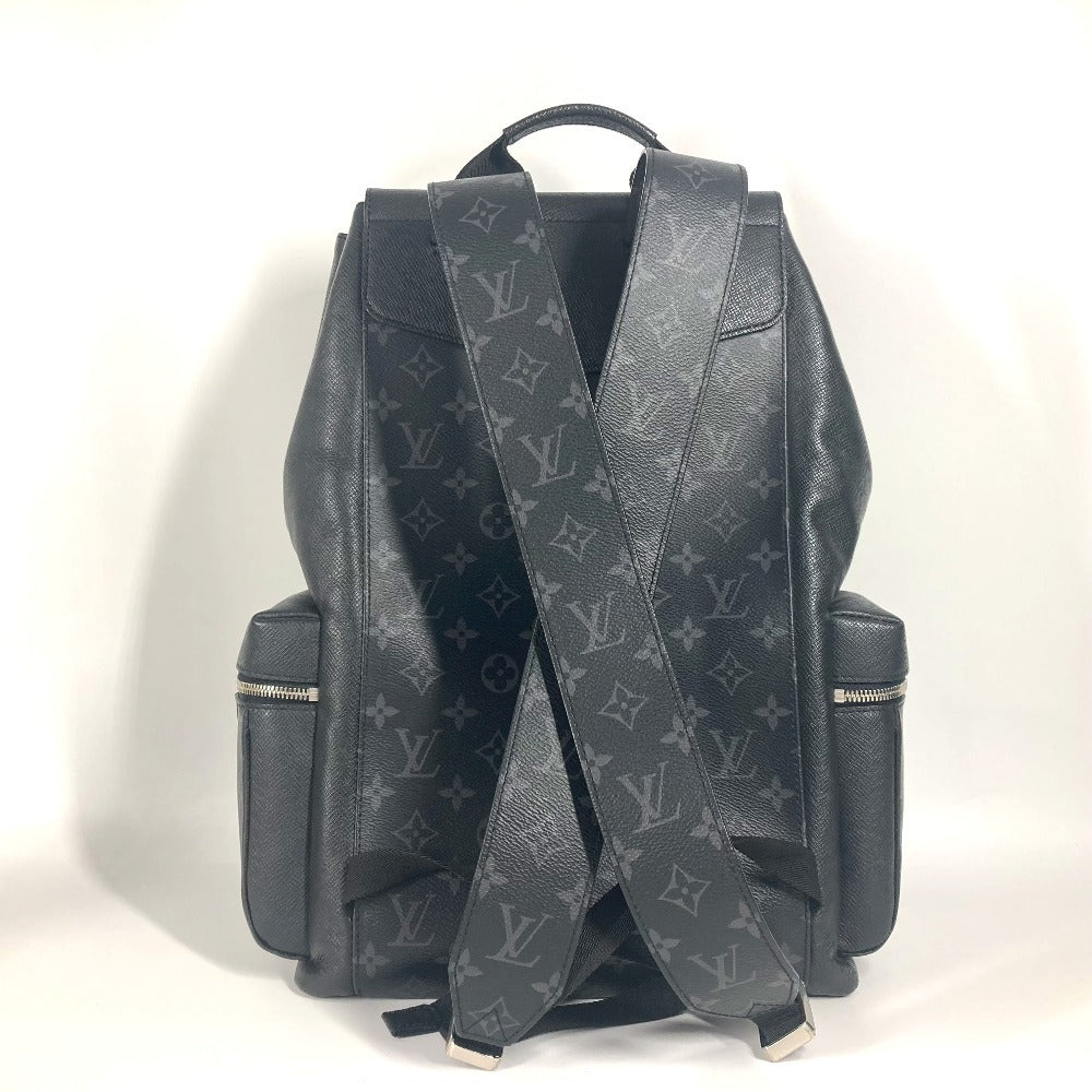 LOUIS VUITTON Backpack Monogram Eclipse Canvas black Taigalama Backpack
