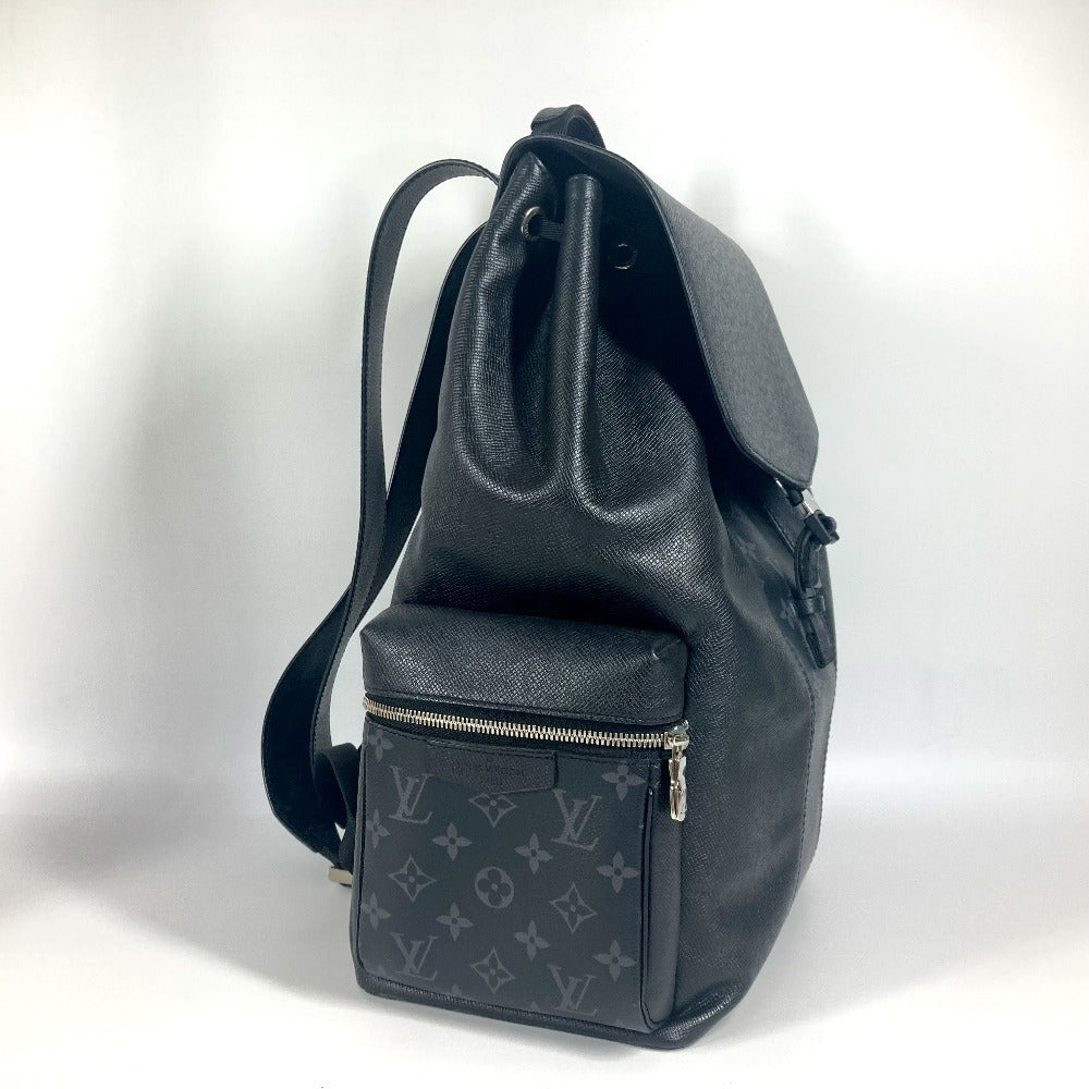 LOUIS VUITTON Backpack Monogram Eclipse Canvas black Taigalama Backpack