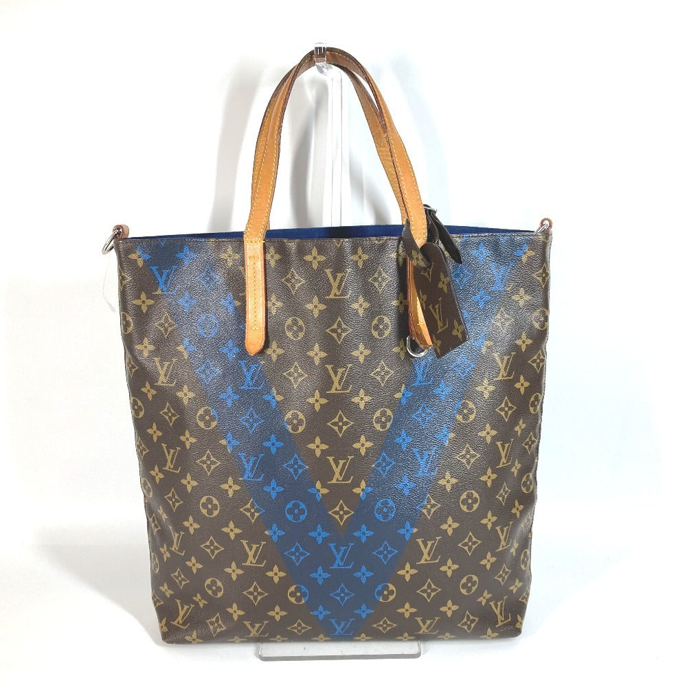 LOUIS VUITTON Shoulder Bag Monogram canvas Brown Monogram V line Hippo NS Hippo NS