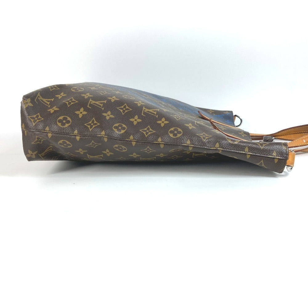 LOUIS VUITTON Shoulder Bag Monogram canvas Brown Monogram V line Hippo NS Hippo NS