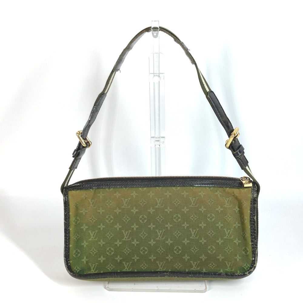 LOUIS VUITTON Shoulder Bag Monogram mini canvas khaki Monogram mini Catrain