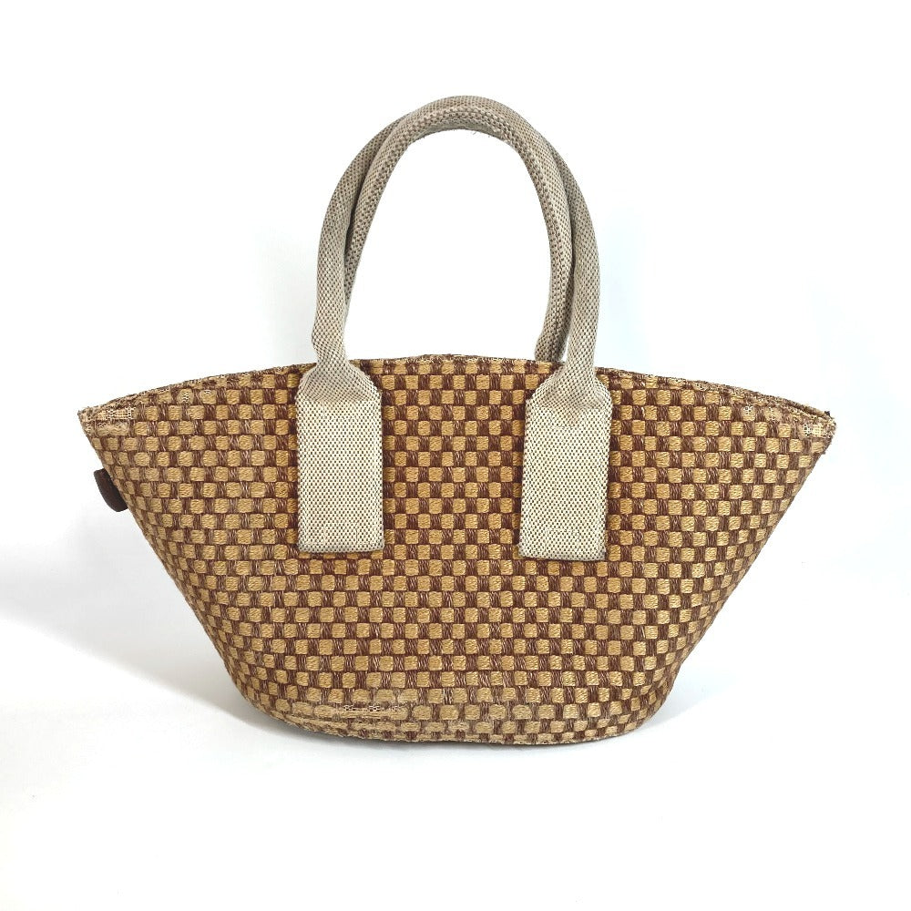 HERMES Handbag linen beige Panier Bus PM Panier Bus PM