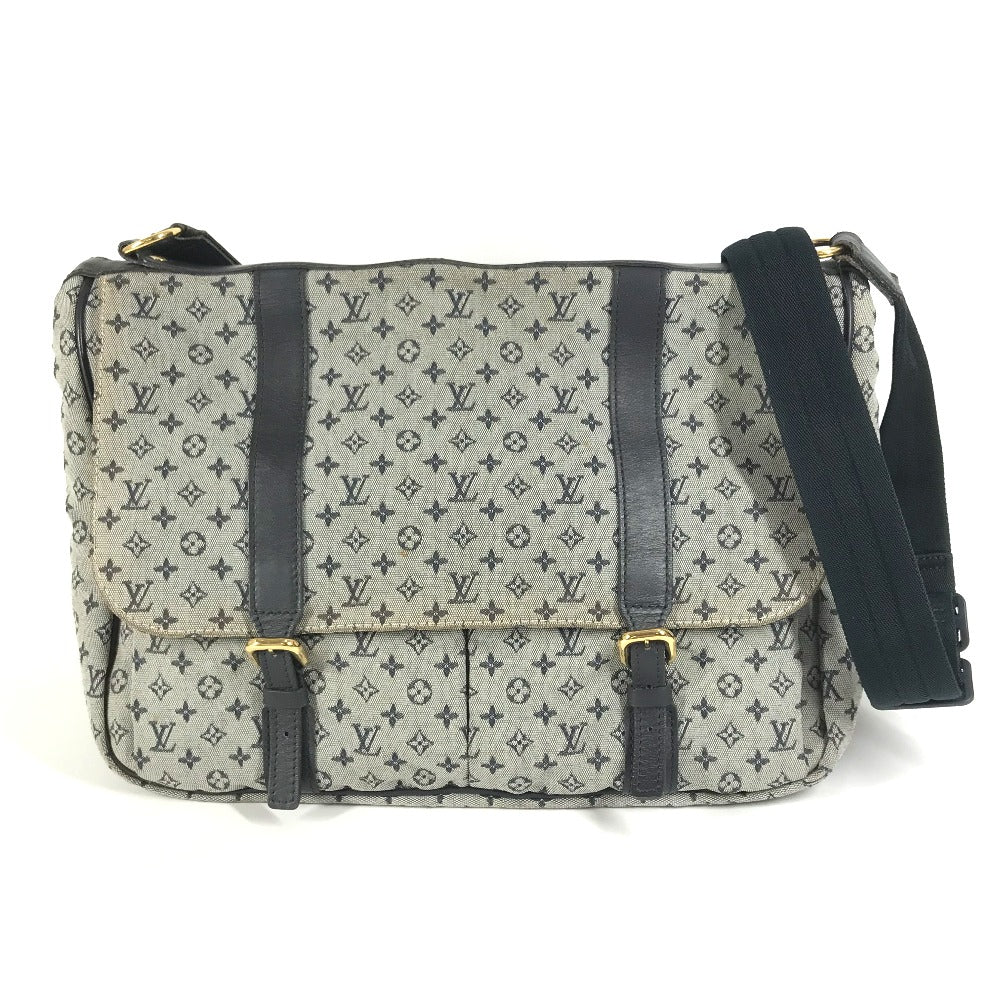 LOUIS VUITTON Shoulder Bag Monogram mini canvas Navy Monogram mini Sac Maman