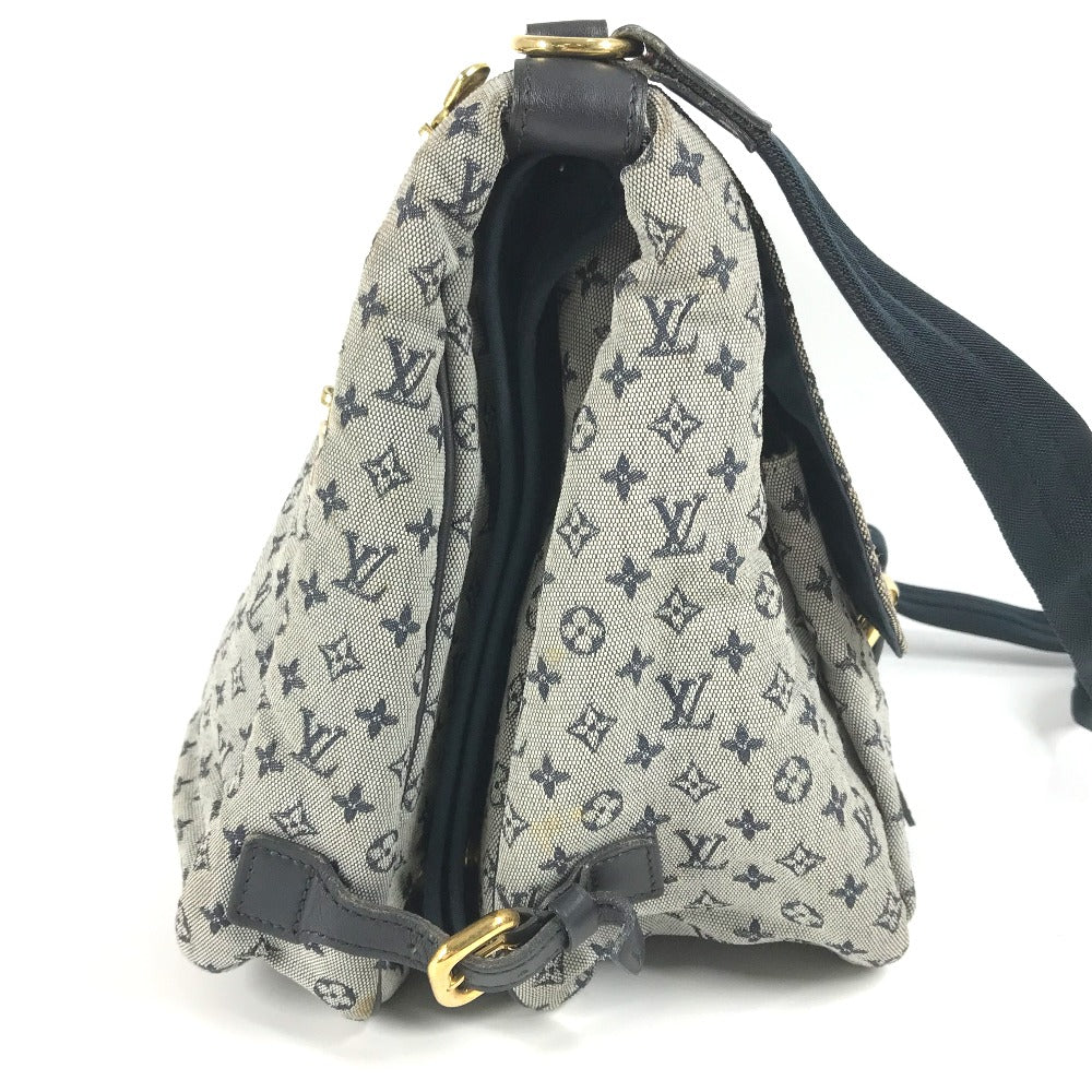 LOUIS VUITTON Shoulder Bag Monogram mini canvas Navy Monogram mini Sac Maman