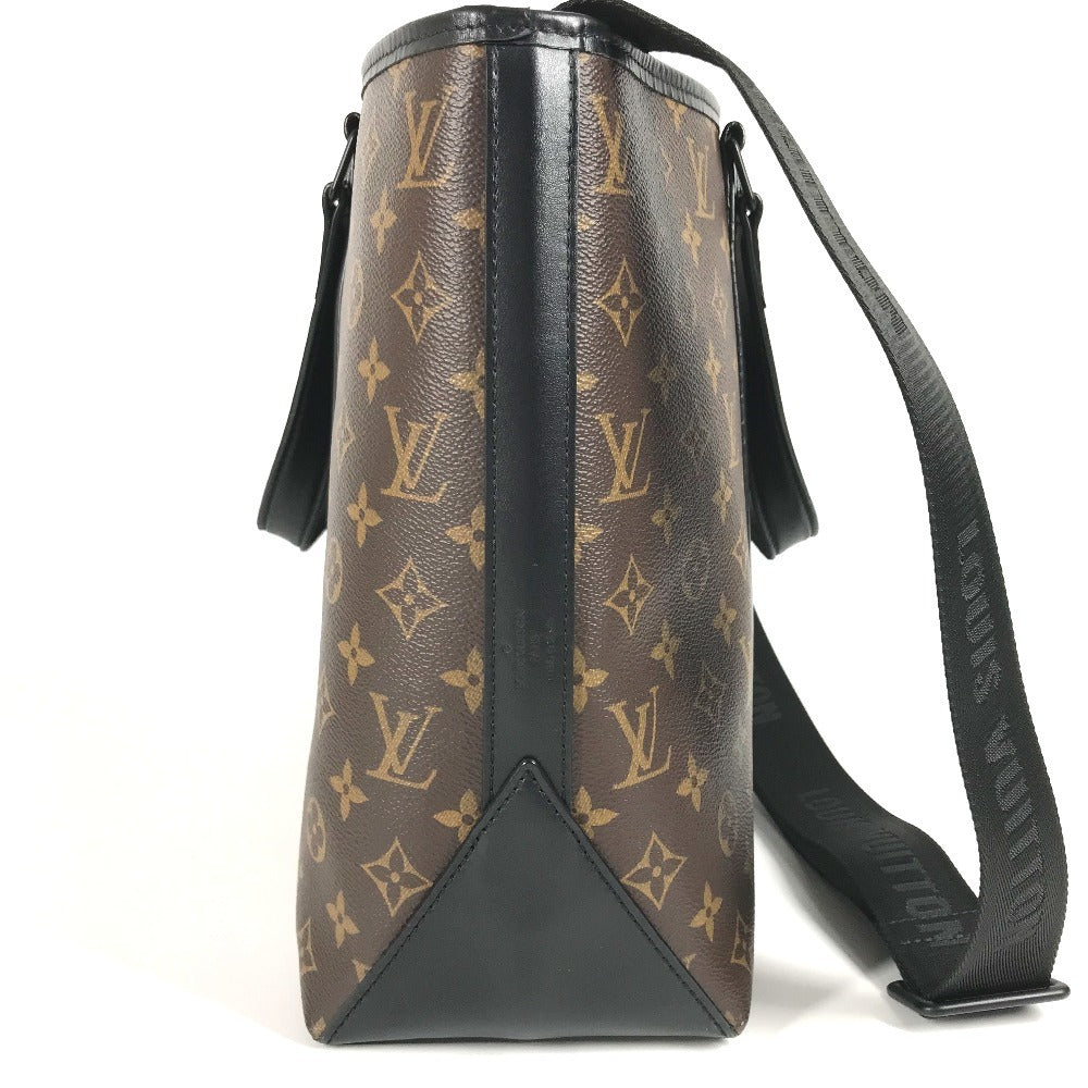 LOUIS VUITTON Shoulder Bag Monogram macacer canvas Brown Monogram macacer Weekend Tote PM Weekend Tote PM