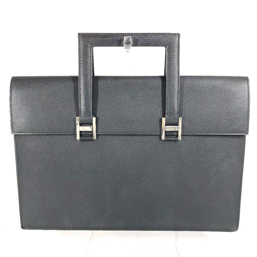 HERMES Business bag Epsom black Briefcase 365 PM