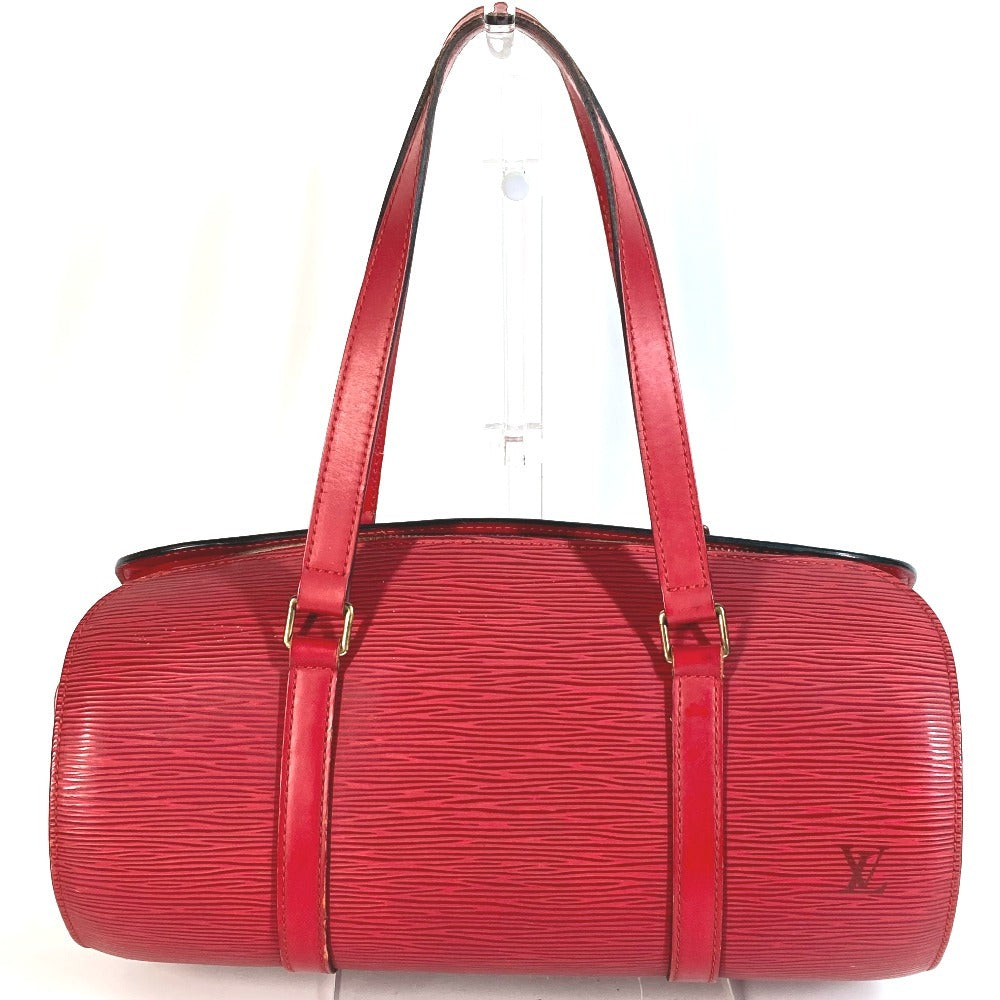 LOUIS VUITTON Handbag Epi Leather Red Epi Suflo