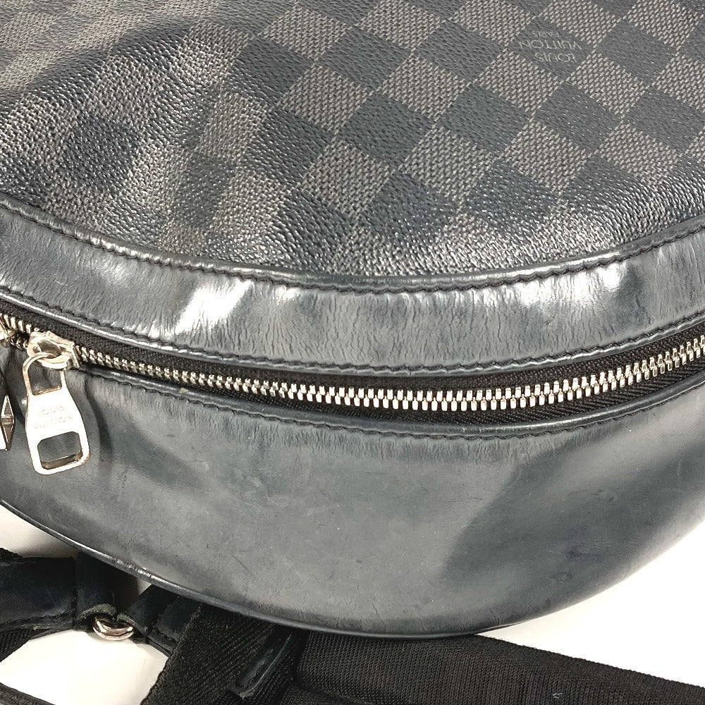  LOUIS VUITTON Backpack Damier Grafitto Canvas black Damier Grafitte Josh
