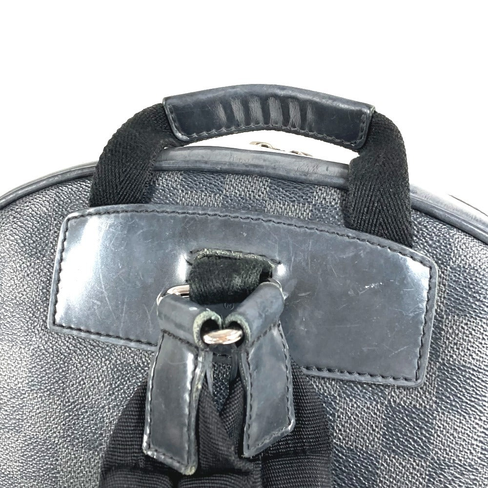  LOUIS VUITTON Backpack Damier Grafitto Canvas black Damier Grafitte Josh