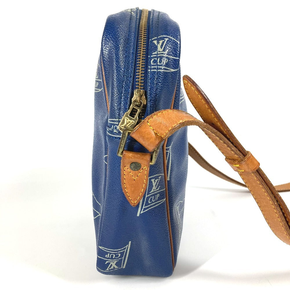 LOUIS VUITTON Shoulder Bag leather blue LV cup louis vuitton cup Sac San Diego