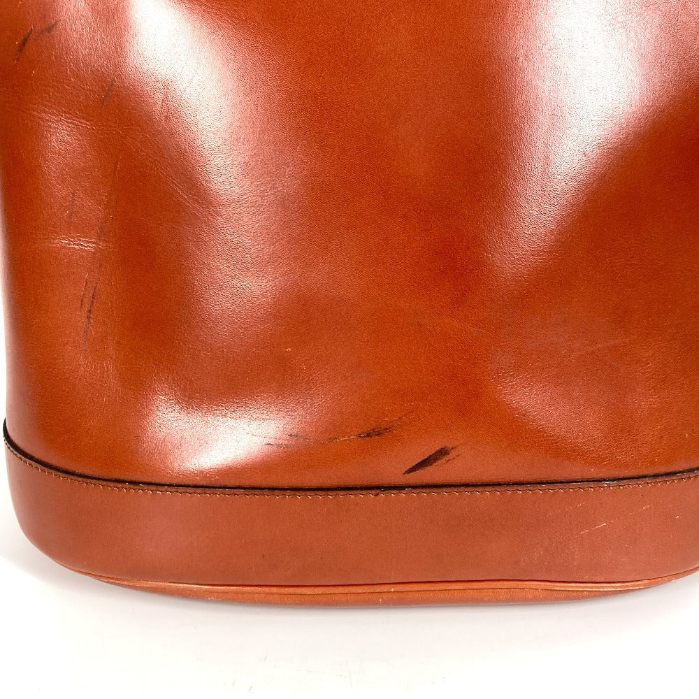 HERMES Shoulder Bag leather Brown Alix
