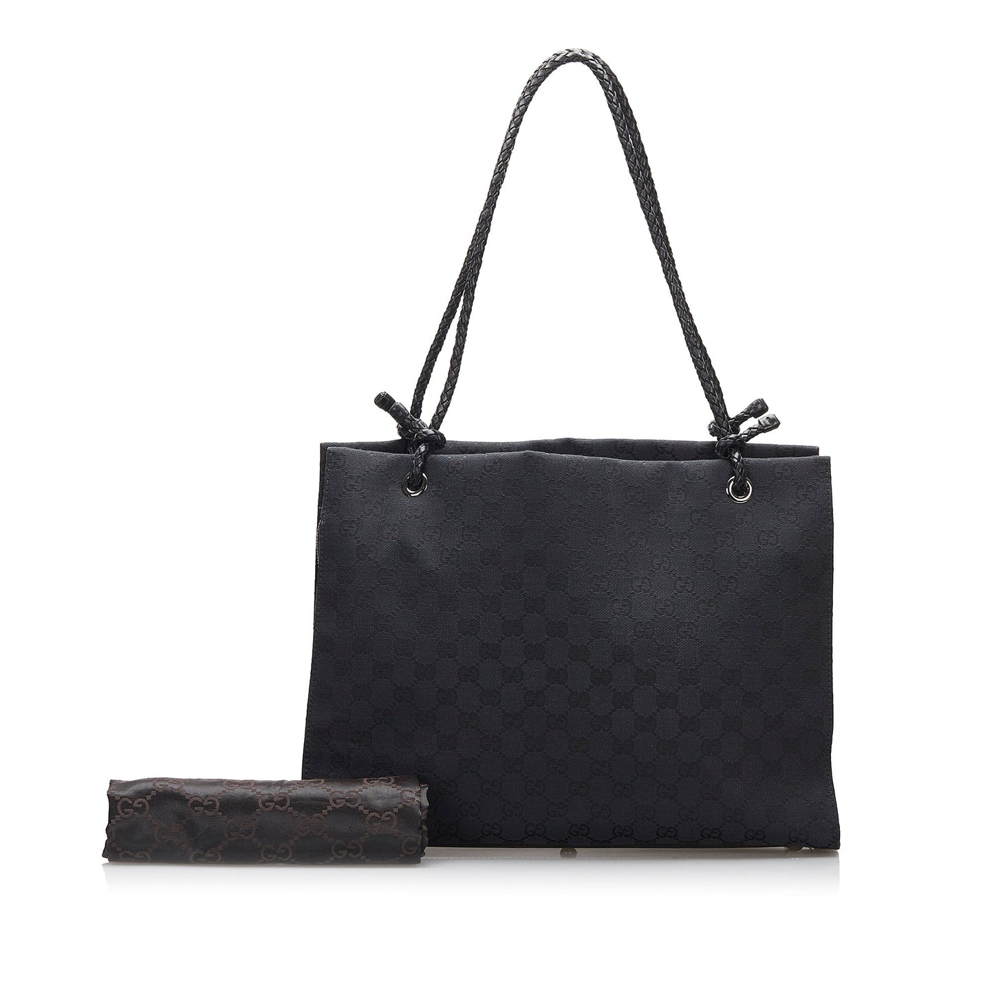 Gucci Leather Canvas Tote Style 37