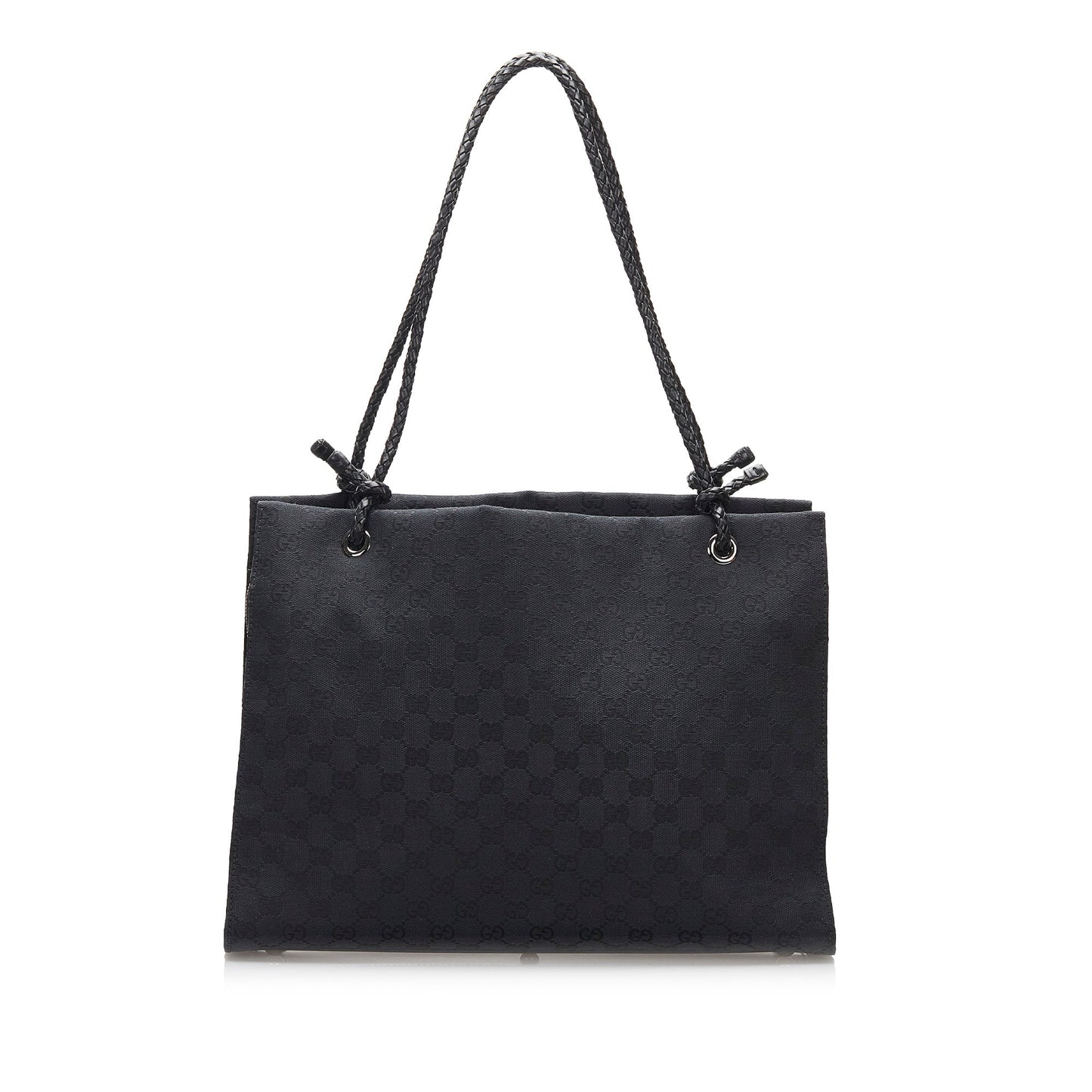 Gucci Leather Canvas Tote Style 37