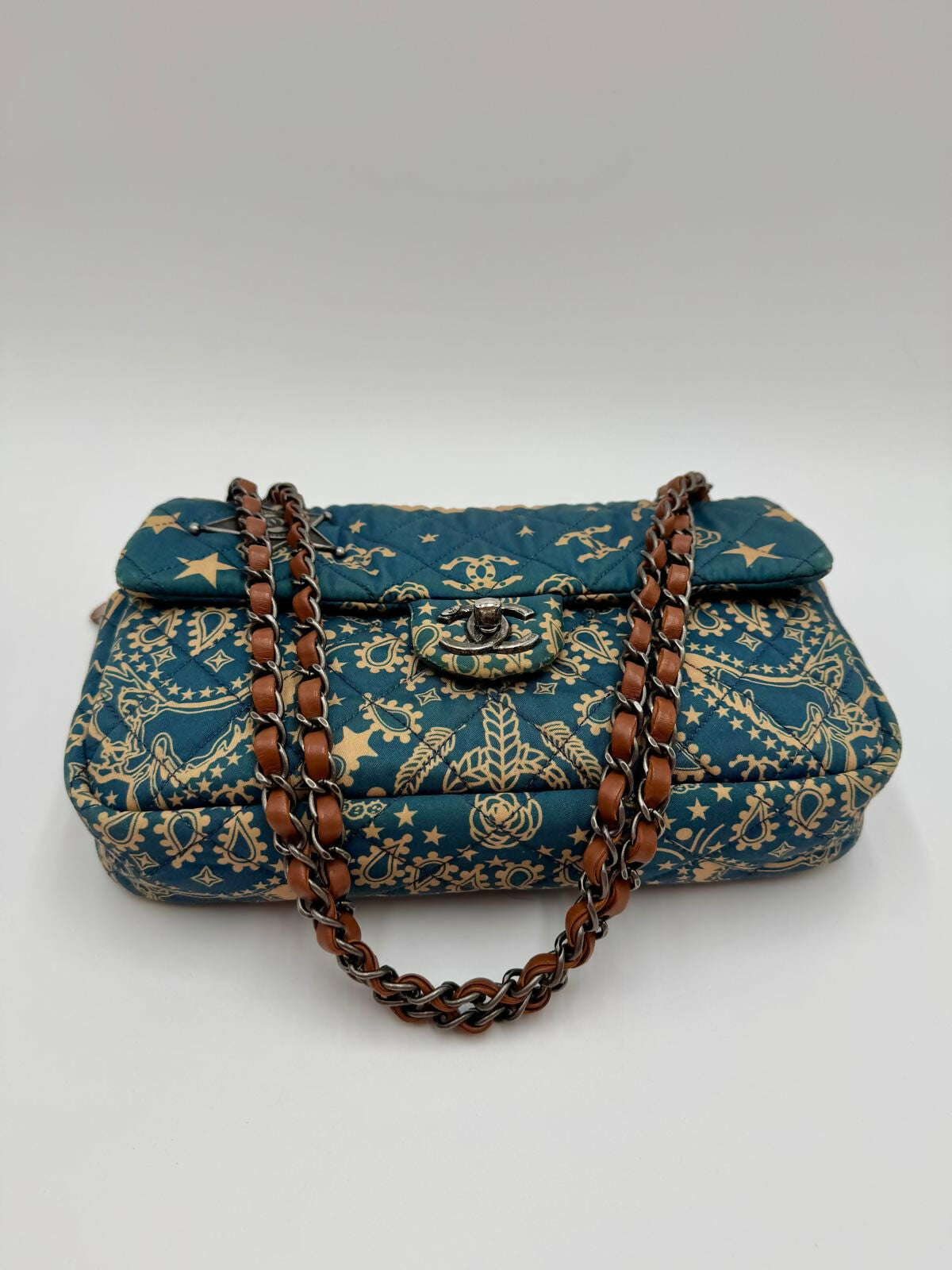 Chanel Paris-Dallas Bandana Medium Flap Bag