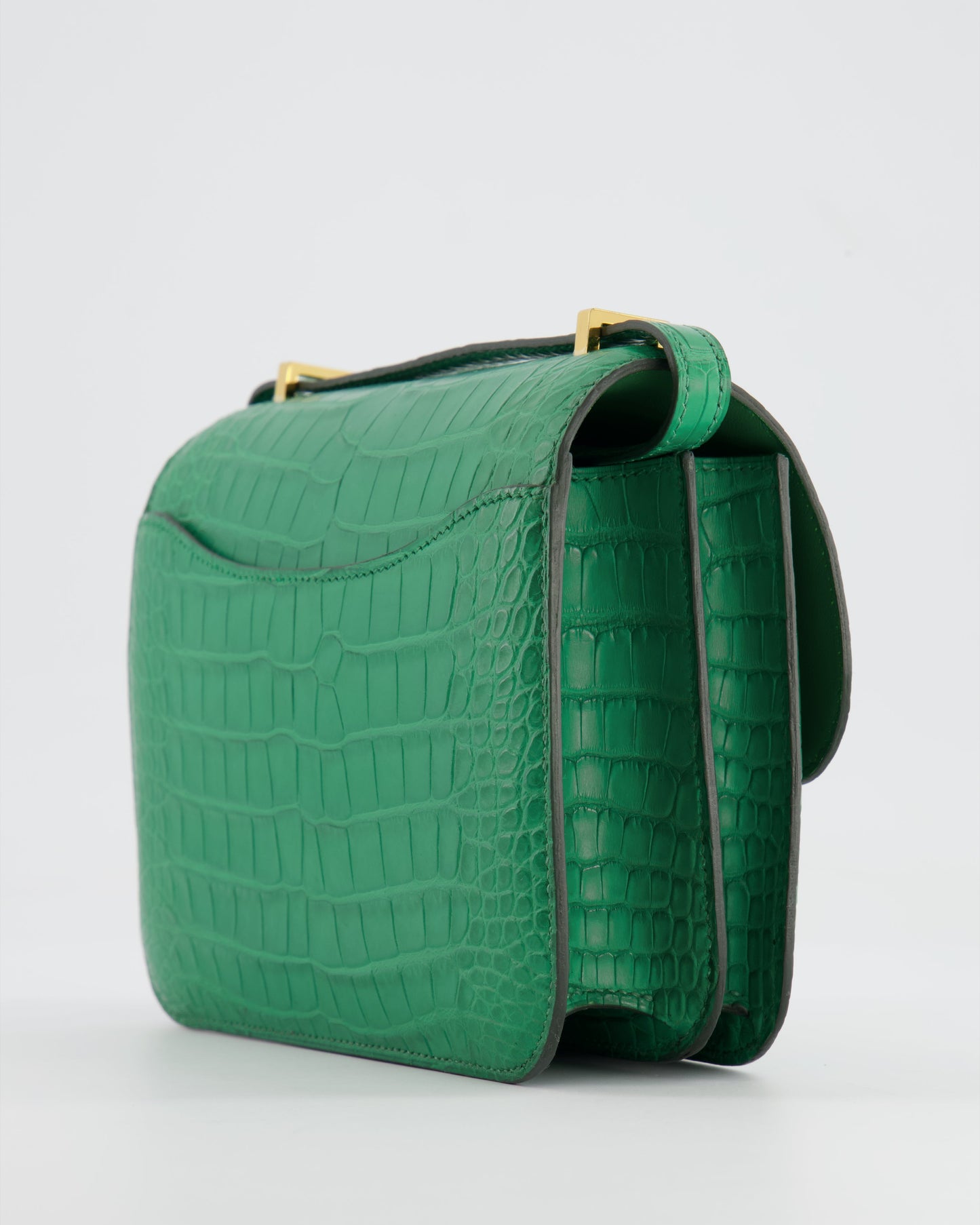 *STORE FRESH* Hermes Constance III 18 Bag in Cactus Alligator Mississippiensis Leather with Gold Hardware