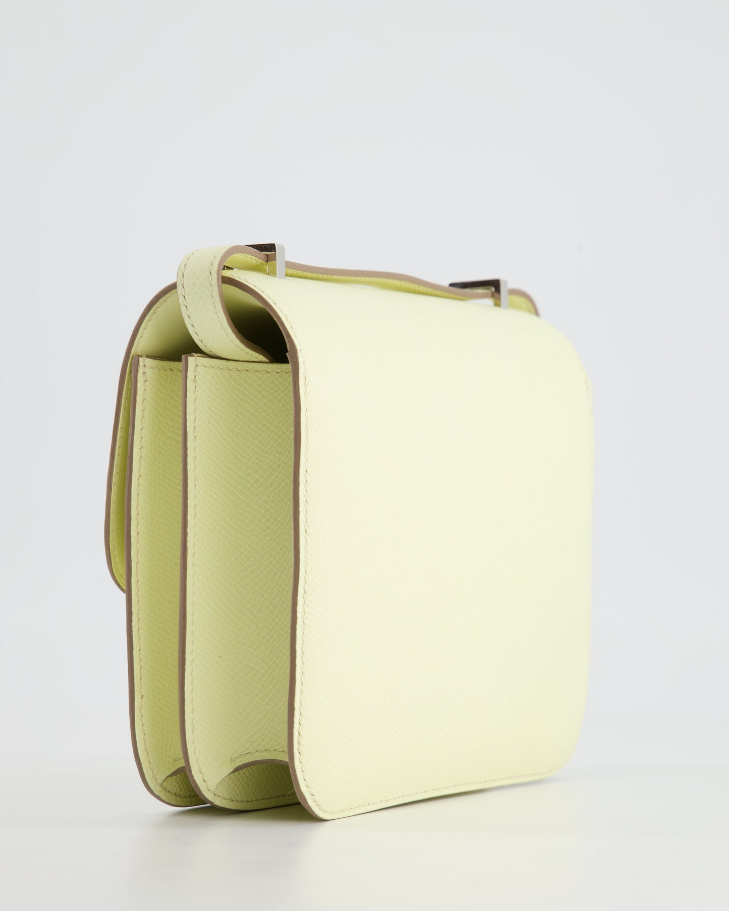 *NEW COLOUR* Hermes Constance III 18 Miroir Bag in Jaune Milton Epsom Leather with Palladium Hardware