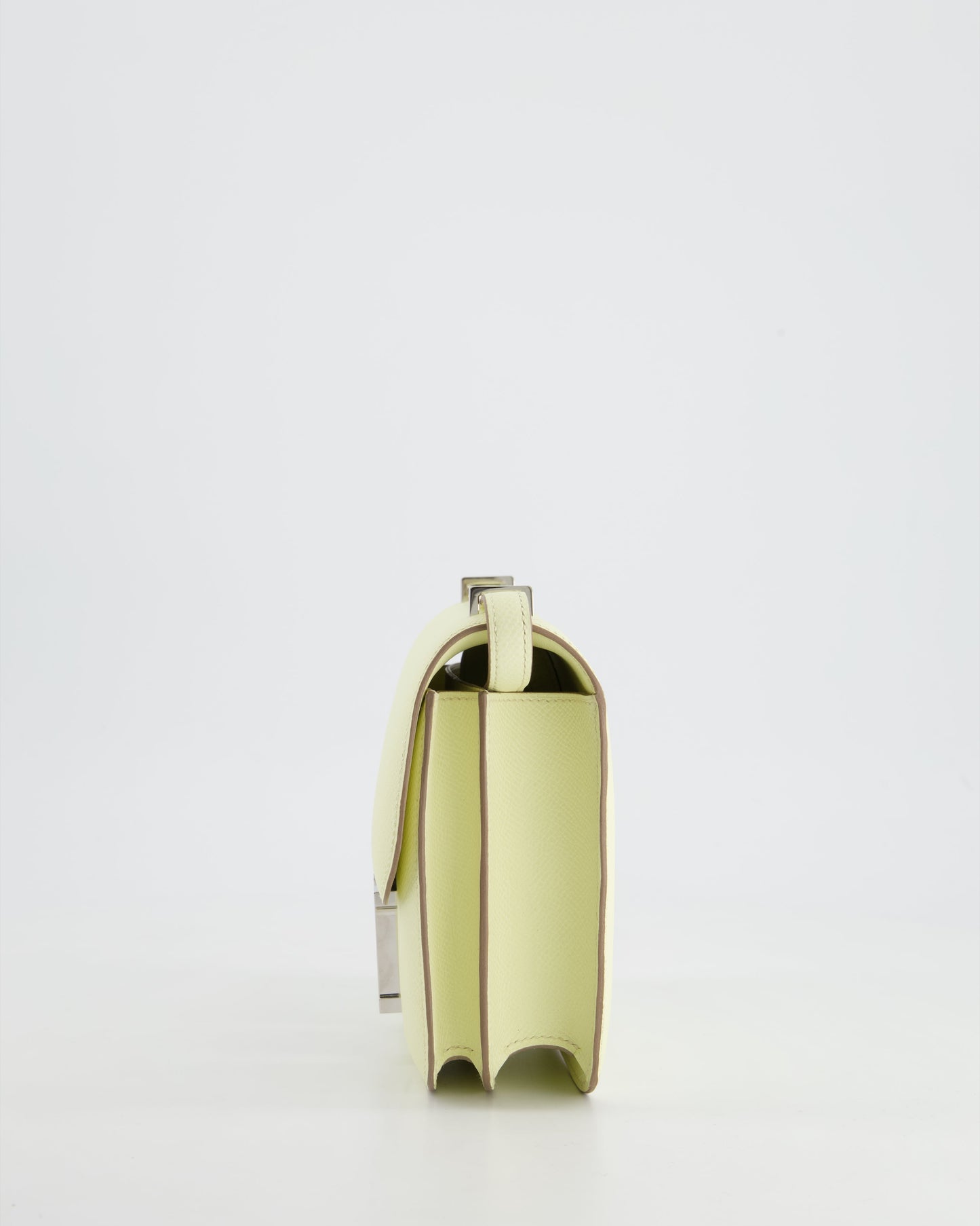 *NEW COLOUR* Hermes Constance III 18 Miroir Bag in Jaune Milton Epsom Leather with Palladium Hardware
