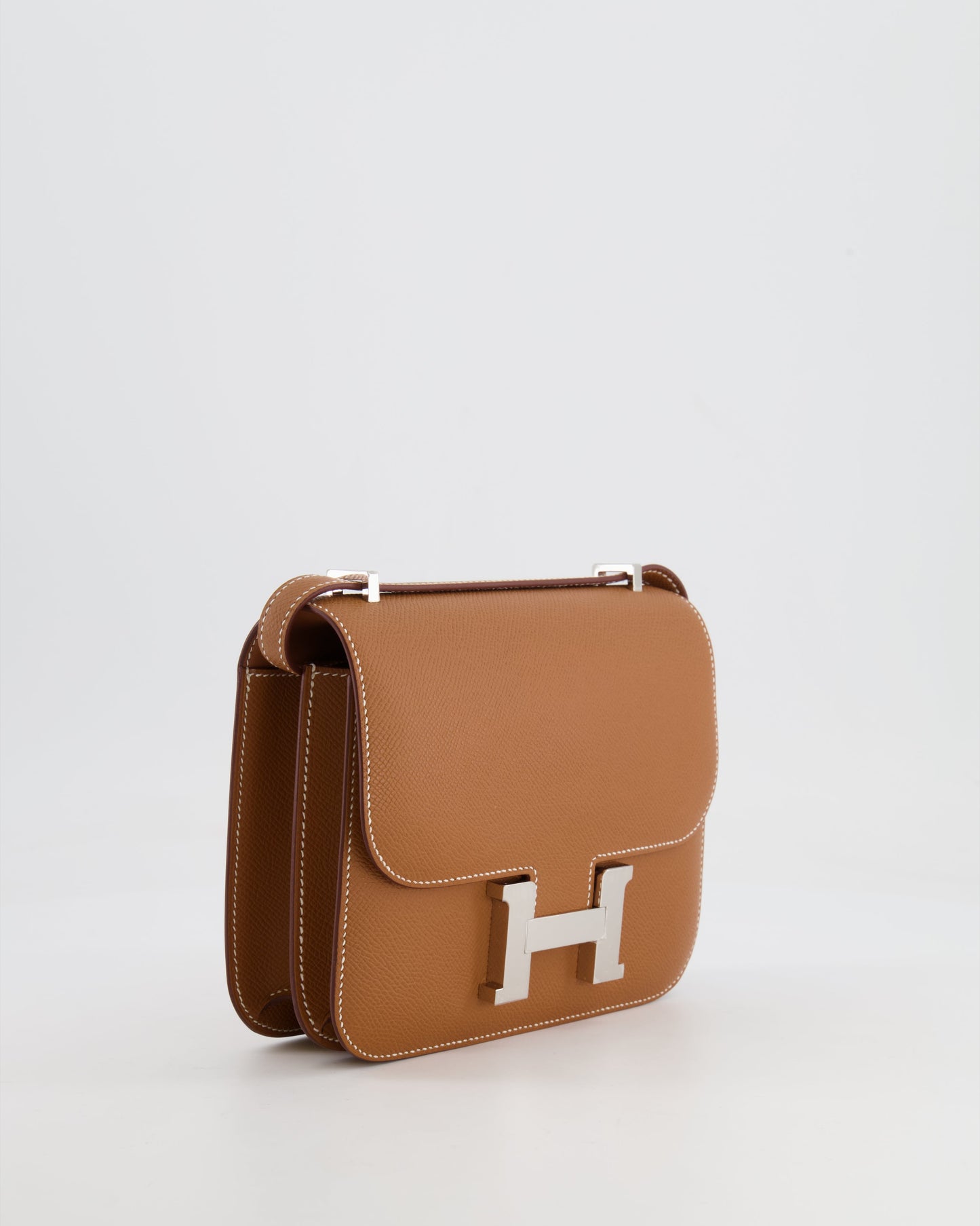 *HOT* Hermes Constance III 18 Miroir Bag in Gold Epsom Leather with Palladium Hardware