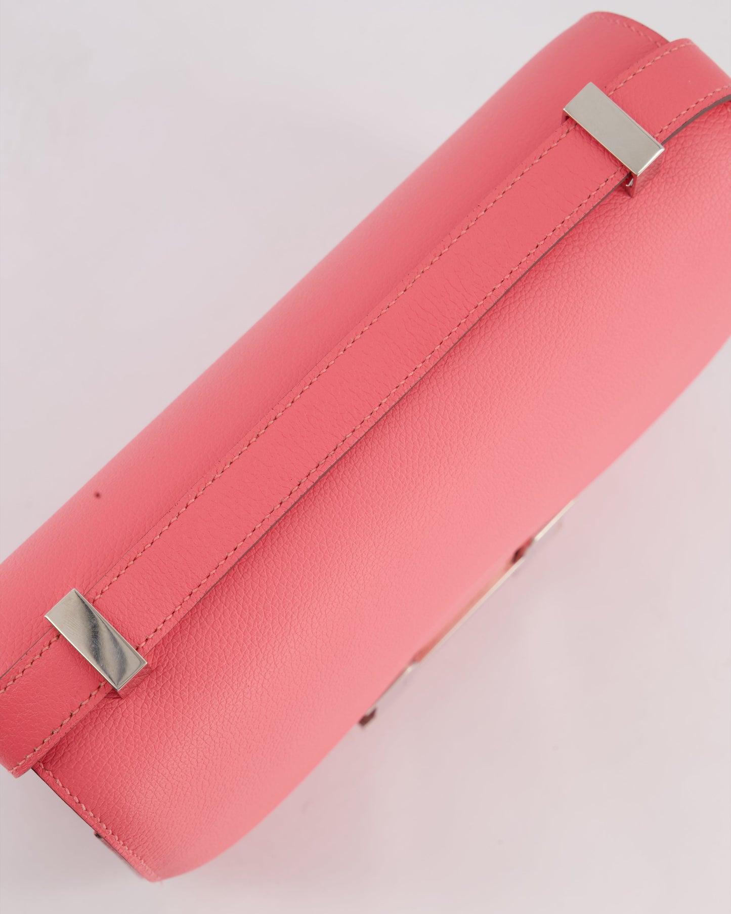 *HOT* Hermes Constance III 24 Bag in Rose Azalee Evercolour Leather with Palladium Hardware