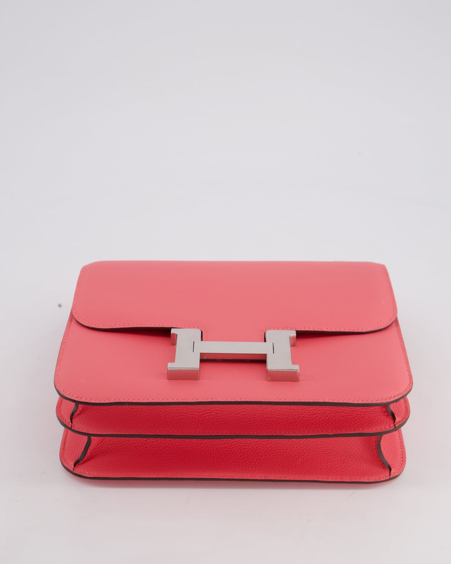 *HOT* Hermes Constance III 24 Bag in Rose Azalee Evercolour Leather with Palladium Hardware