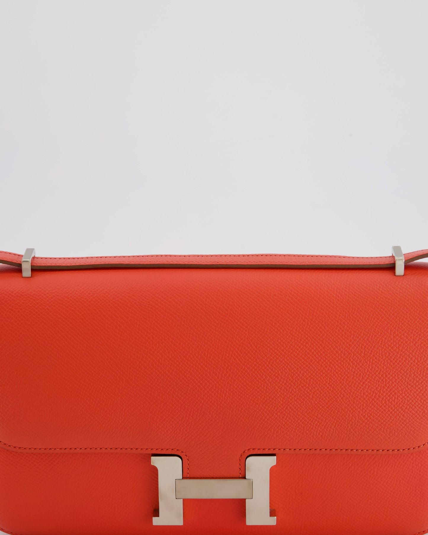 Hermes Constance Elan Bag in Rose Jaipur Epsom Leather with Palladium Hardware