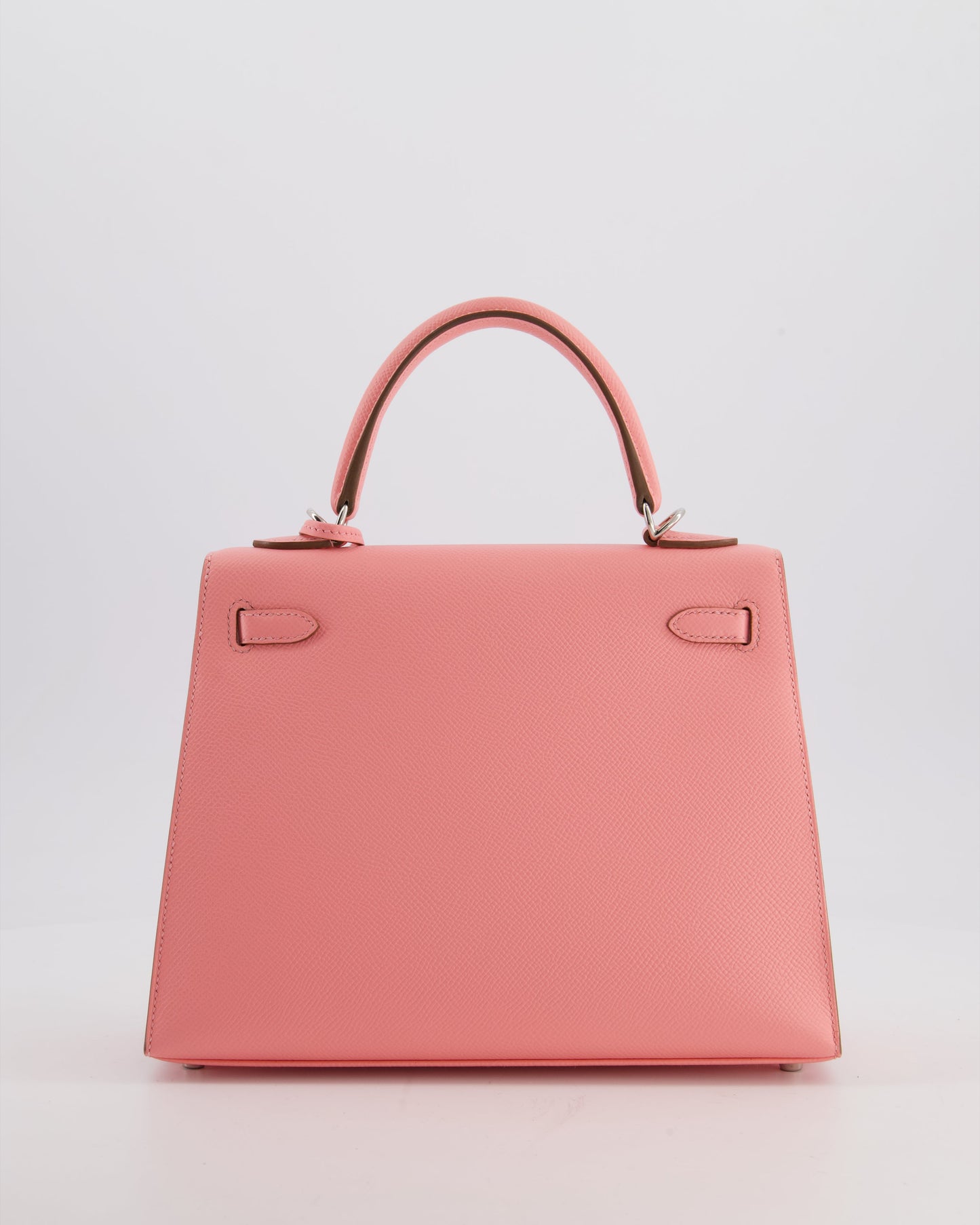*RARE* Hermes Kelly 25 Sellier Bag in Rose Confetti in Epsom Leather with Palladium Hardware