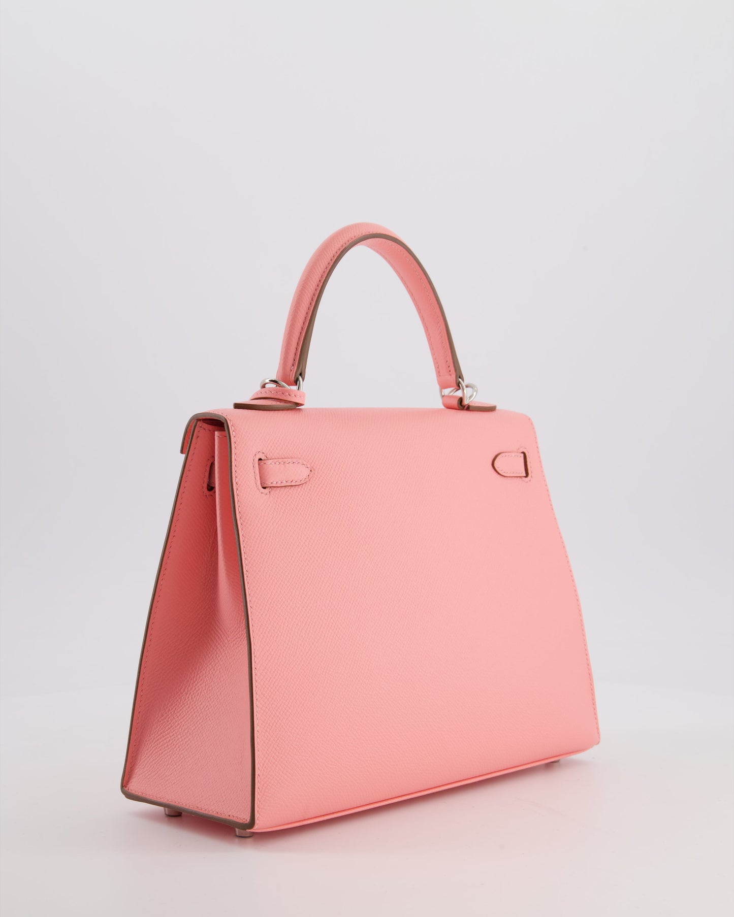*RARE* Hermes Kelly 25 Sellier Bag in Rose Confetti in Epsom Leather with Palladium Hardware