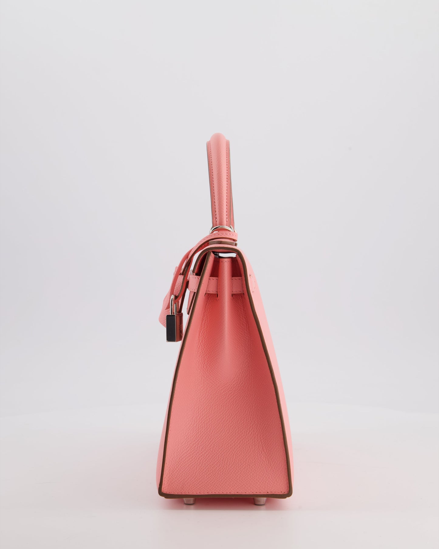 *RARE* Hermes Kelly 25 Sellier Bag in Rose Confetti in Epsom Leather with Palladium Hardware