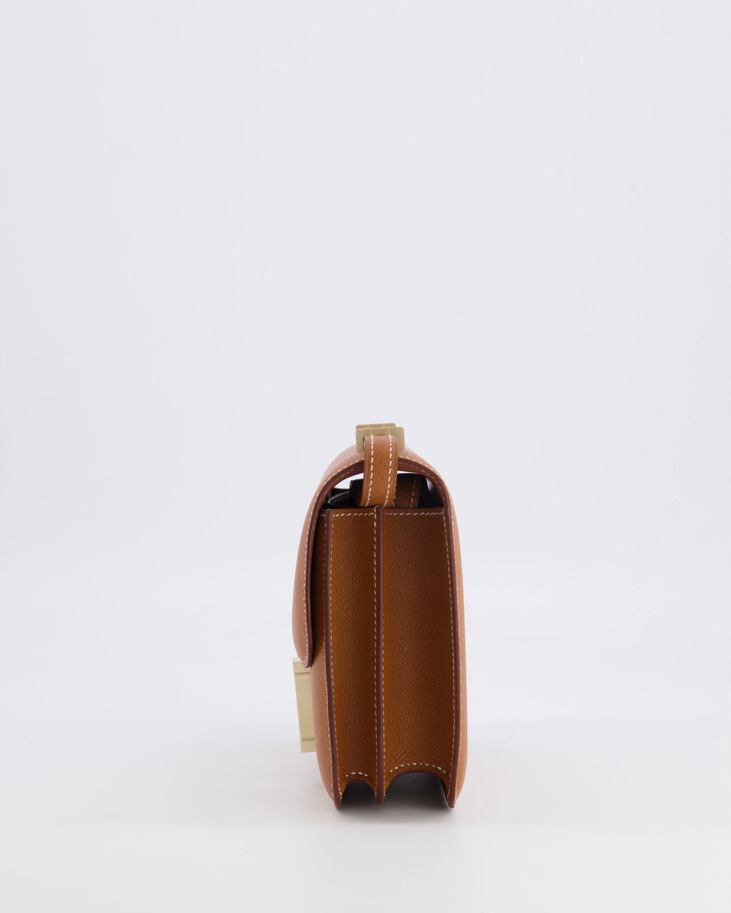 *RARE* Hermes Constance III 18 Miroir Bag in Gold Epsom Leather with Brushed Permabrass Hardware