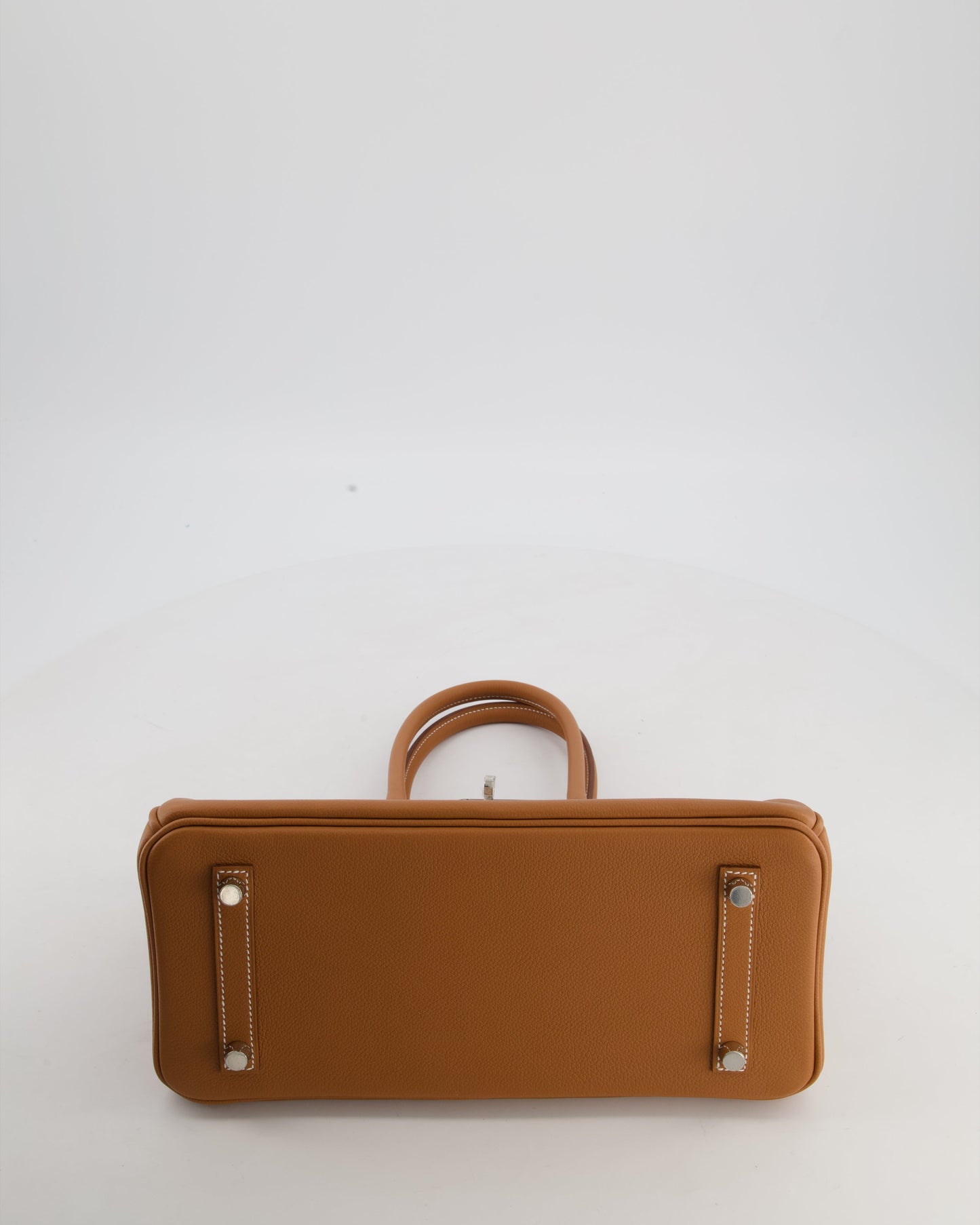*RARE* Hermes Shoulder Birkin Light 29 Bag in Gold Evercolour Leather with Palladium Hardware