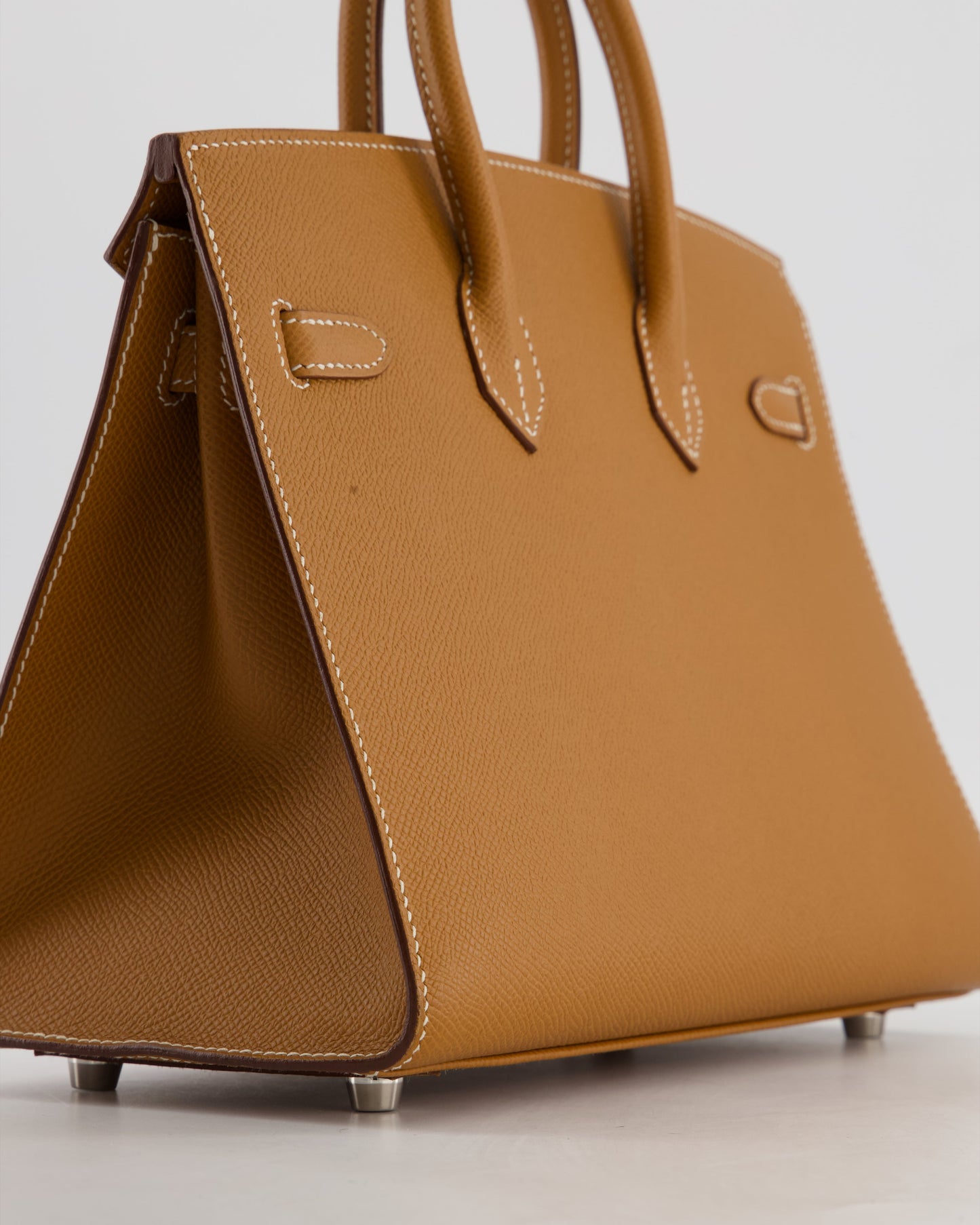 *RARE* Hermes Birkin 25 Sellier Bag in Gold Epsom Leather with Palladium Hardware