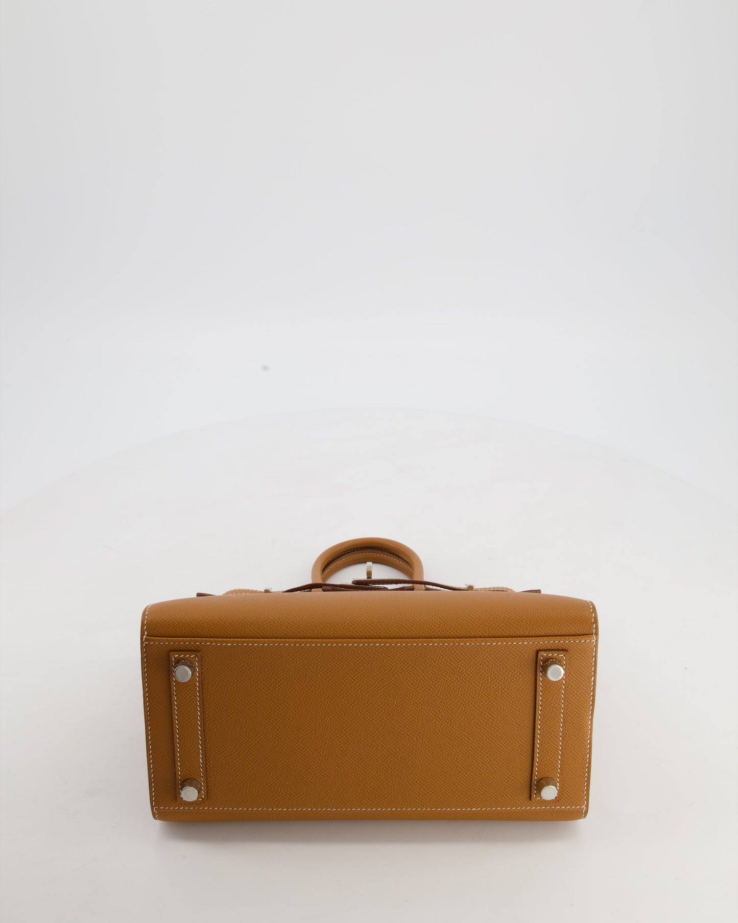 *RARE* Hermes Birkin 25 Sellier Bag in Gold Epsom Leather with Palladium Hardware