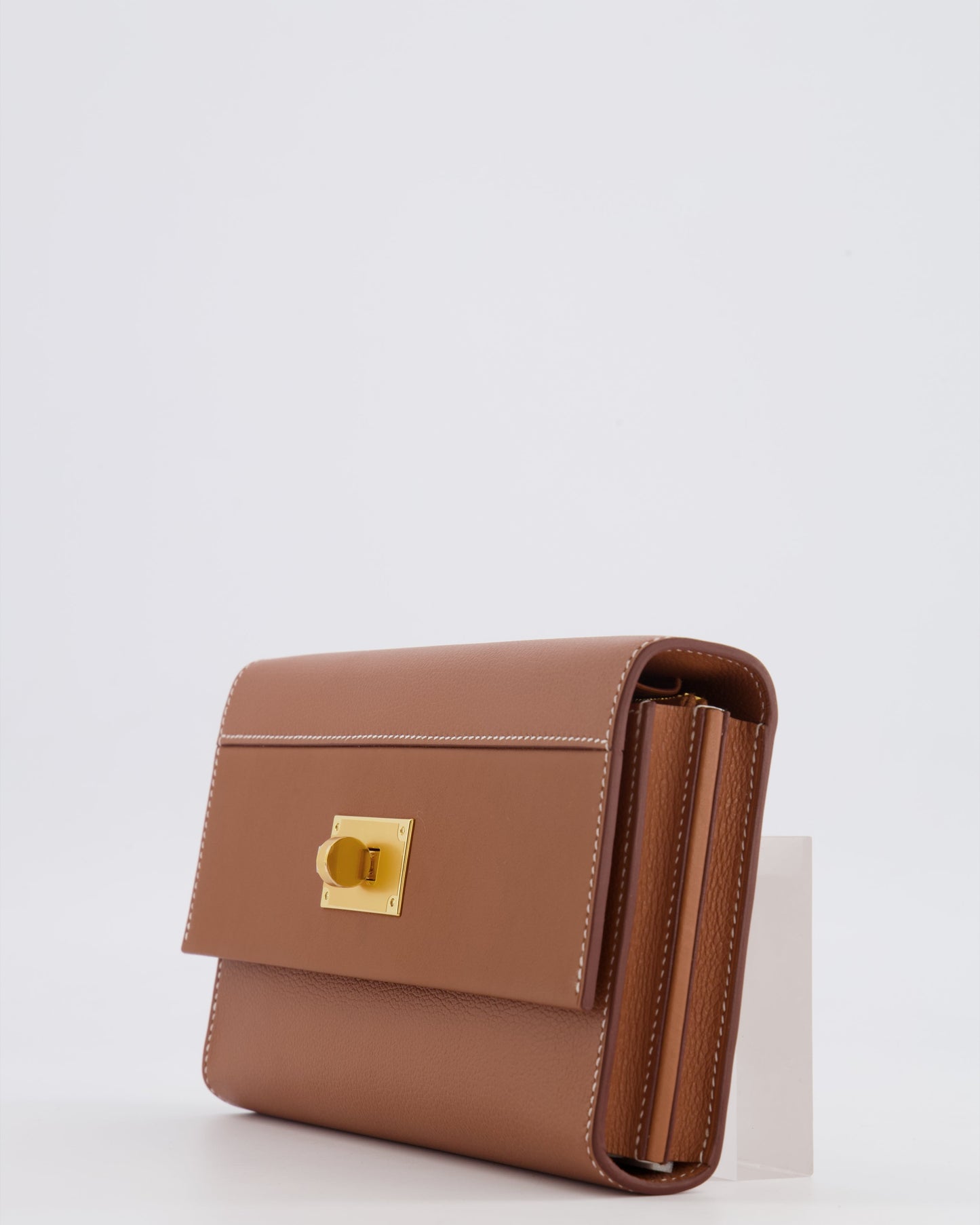 *NEW MODEL* Hermes 24/24 To Go Bag in Gold Evercolor Leather with Gold Hardware