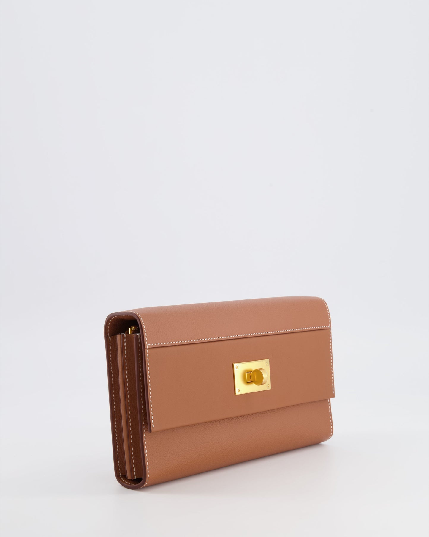 *NEW MODEL* Hermes 24/24 To Go Bag in Gold Evercolor Leather with Gold Hardware