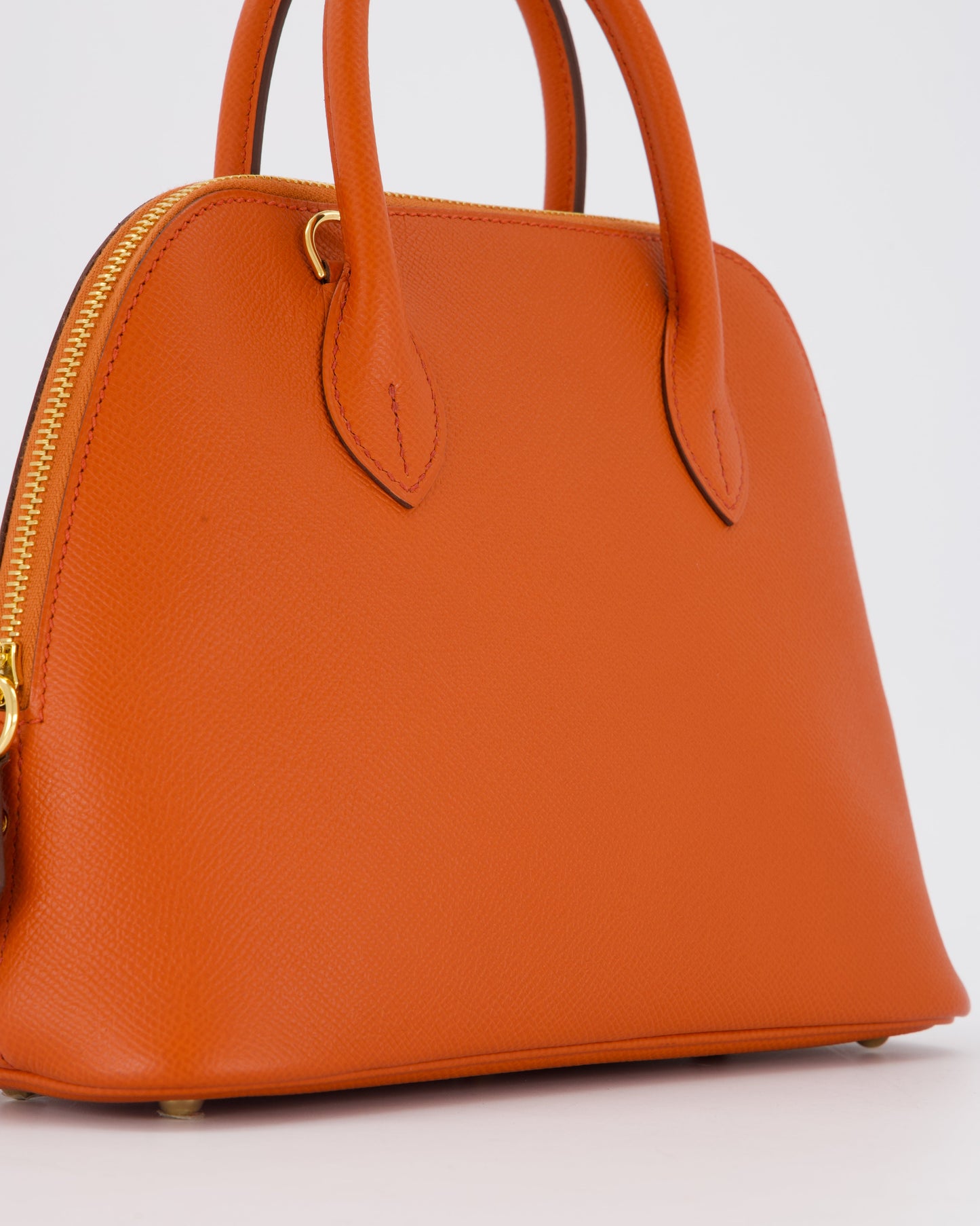 Hermes Bolide 1923 25cm Bag in Terre Battue Epsom Leather with Gold Hardware