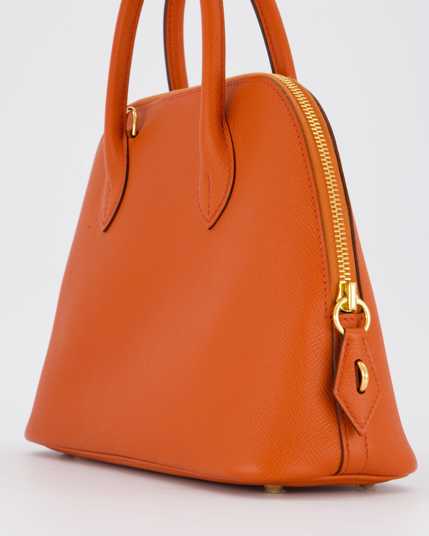 Hermes Bolide 1923 25cm Bag in Terre Battue Epsom Leather with Gold Hardware