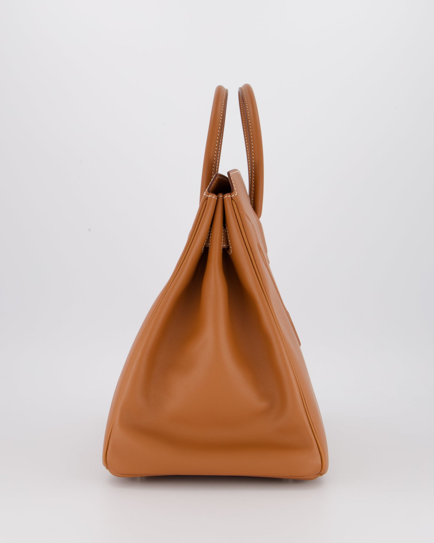 Hermes Birkin 35 Shadow in Gold Swift Leather and Palladium Hardware