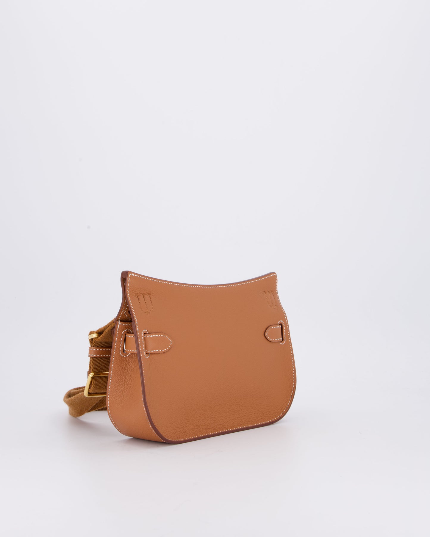 *RARE* Hermes Mini Jypsiere Bag in Gold Evercolour Leather with Gold Hardware