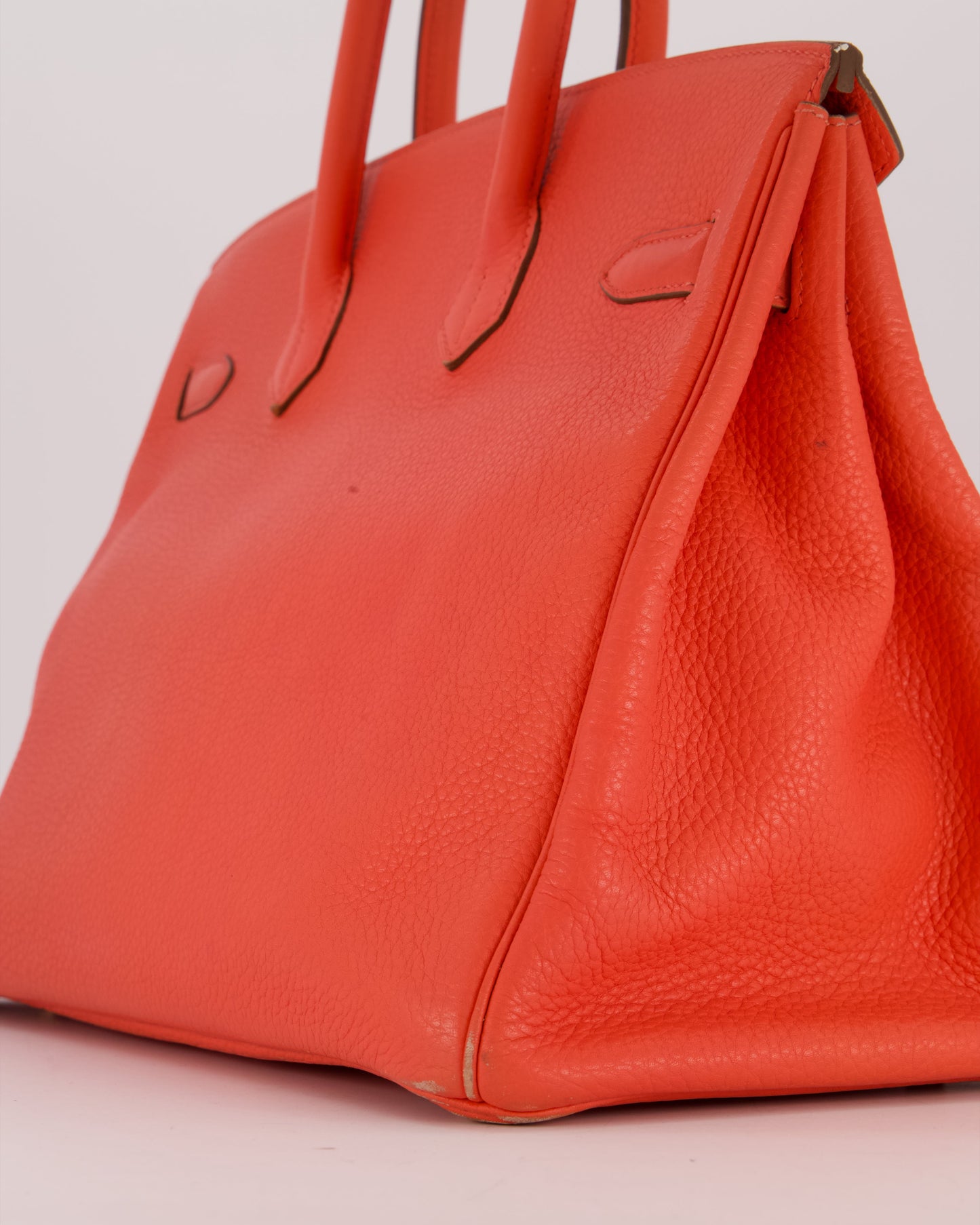 Hermes Birkin Retourne 35 Bag in Rose Jaipur Togo Leather with Gold Hardware