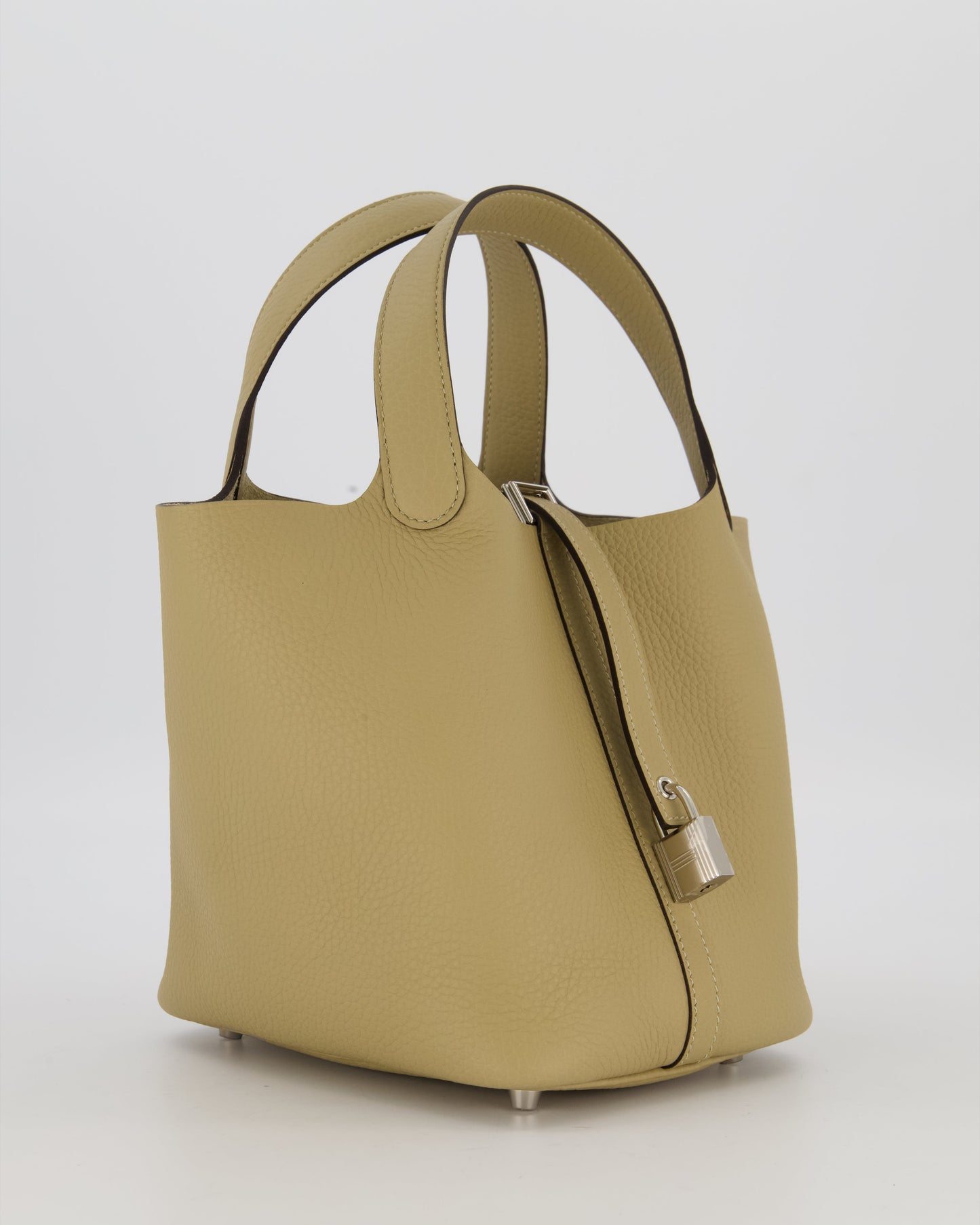 *HOT COLOUR* Hermes Picotin Lock Bag 18cm in Trench Clemence Leather with Palladium Hardware