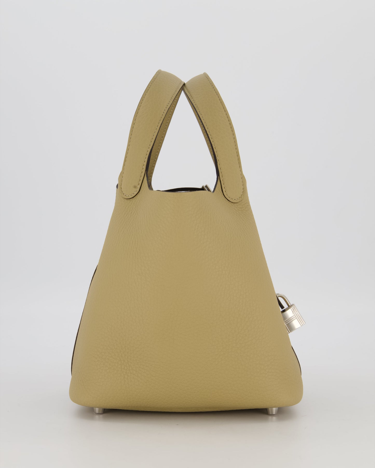 *HOT COLOUR* Hermes Picotin Lock Bag 18cm in Trench Clemence Leather with Palladium Hardware