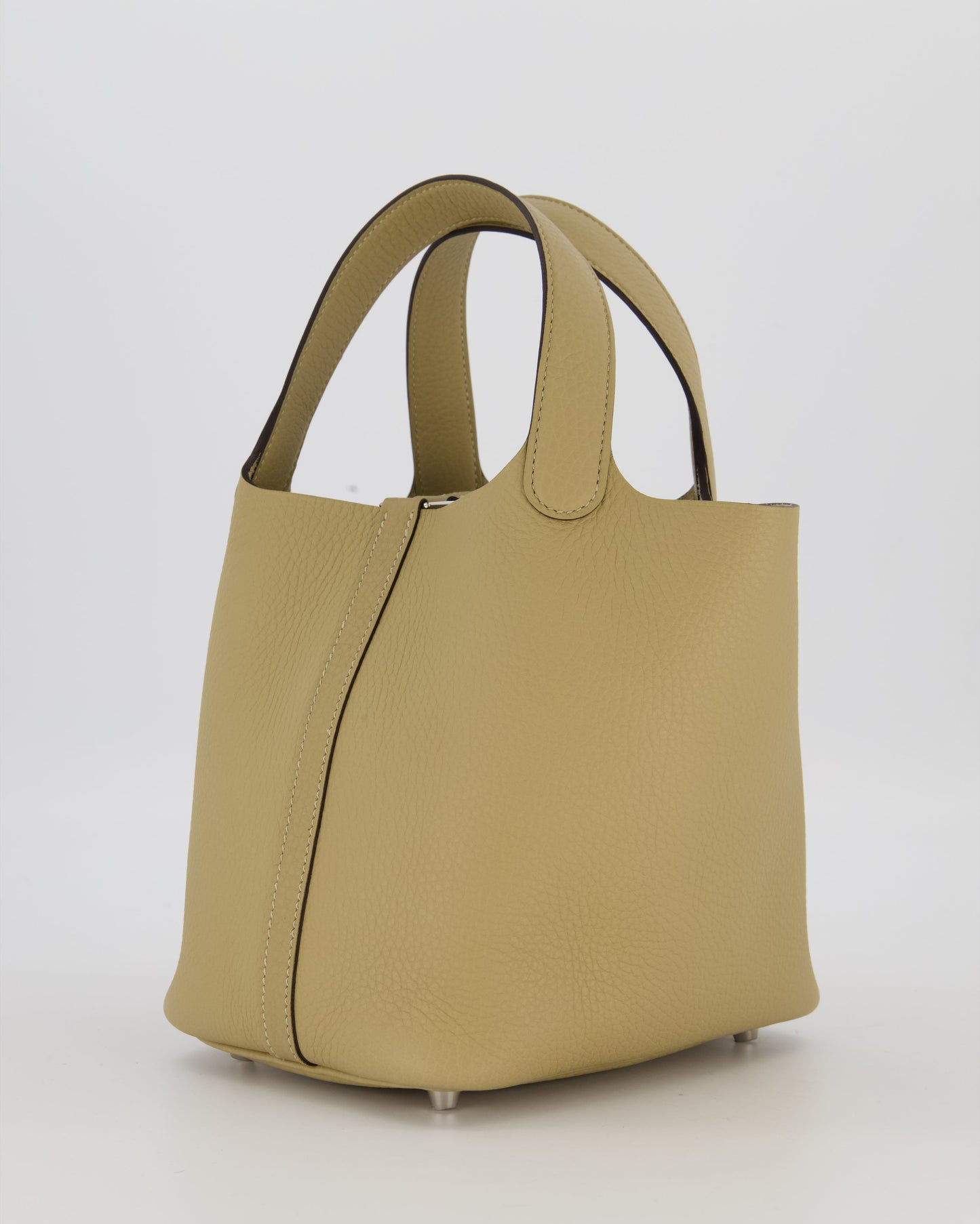 *HOT COLOUR* Hermes Picotin Lock Bag 18cm in Trench Clemence Leather with Palladium Hardware