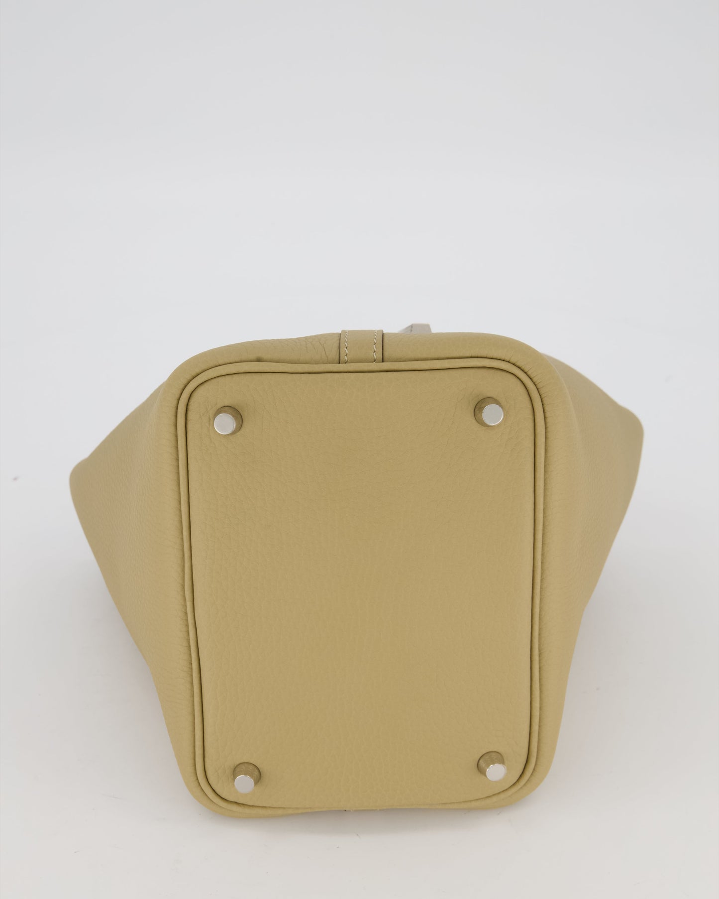 *HOT COLOUR* Hermes Picotin Lock Bag 18cm in Trench Clemence Leather with Palladium Hardware