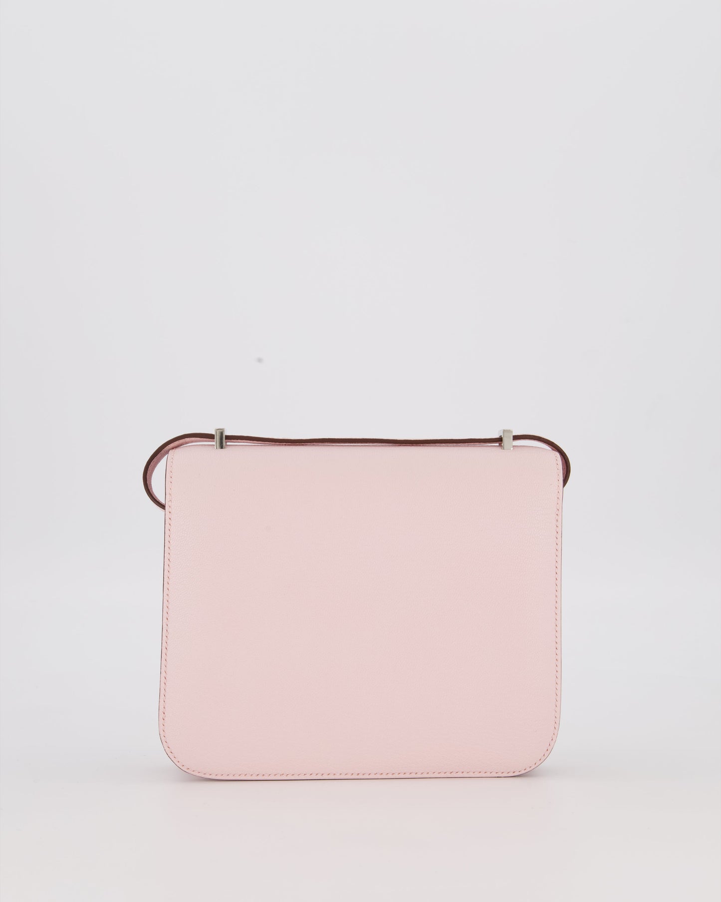 Hermes Constance III 18 Miroir Bag in Rose Darling Chevrè Mysore Leather with Palladium Permabrass Hardware