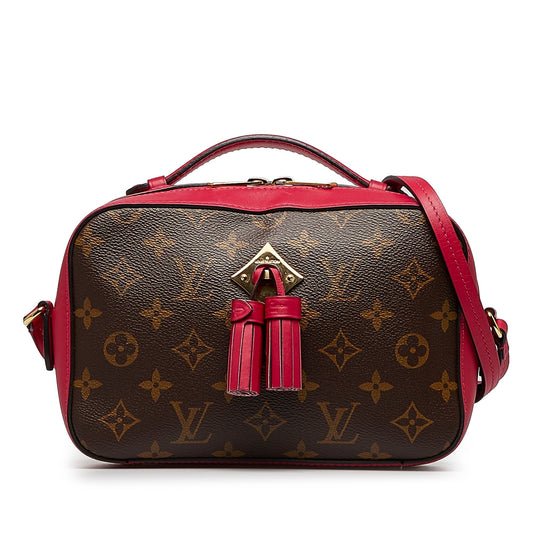 LOUIS VUITTON Monogram Saintonge Satchel